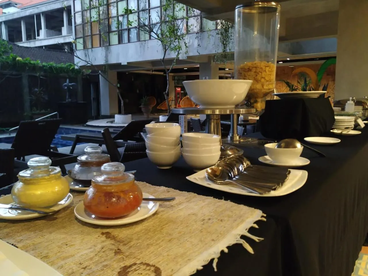 Buffet breakfast in Serela Legian by KAGUM Hotels