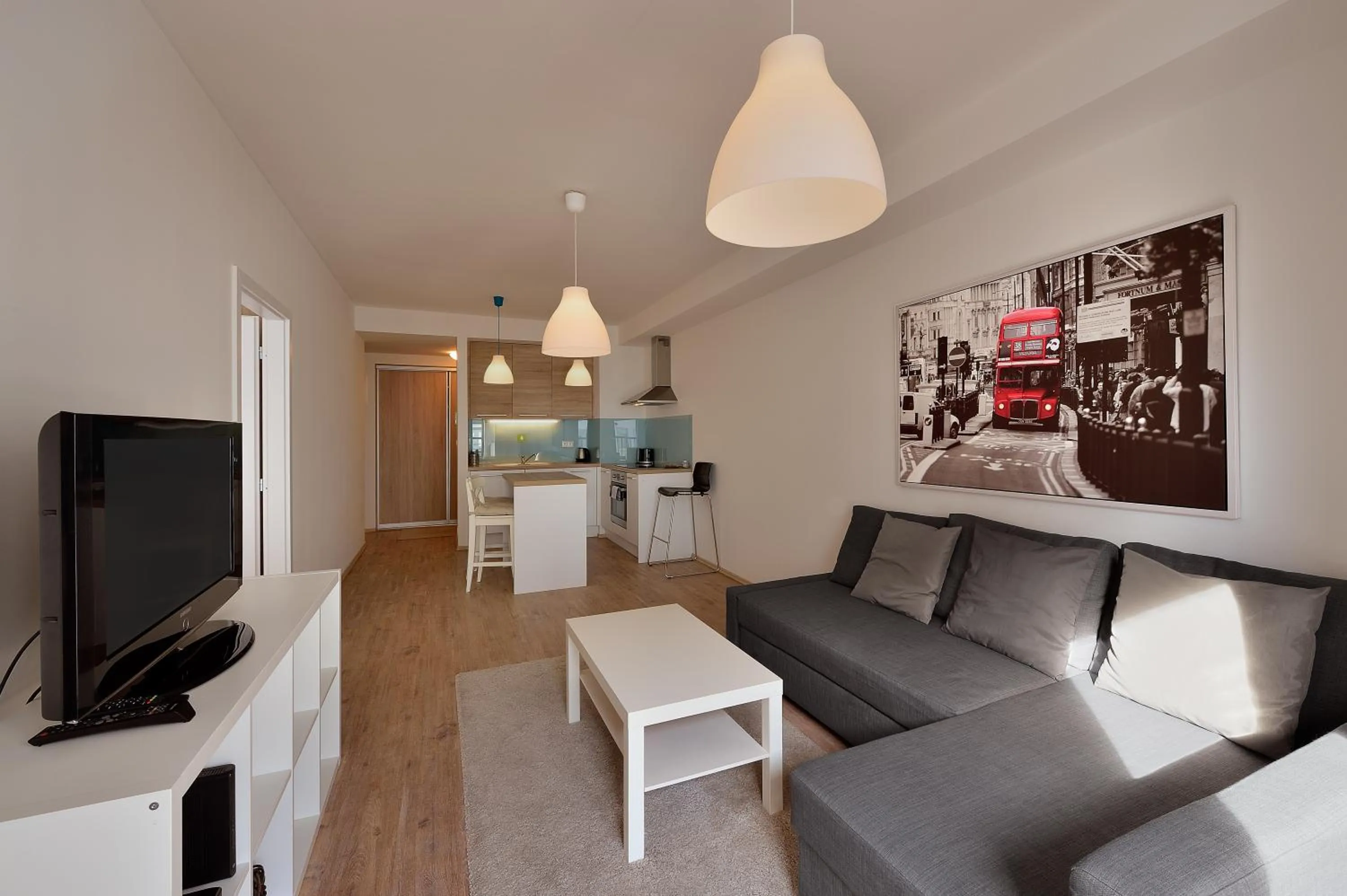 Living room in Charming & Cozy Ambiente Apartments