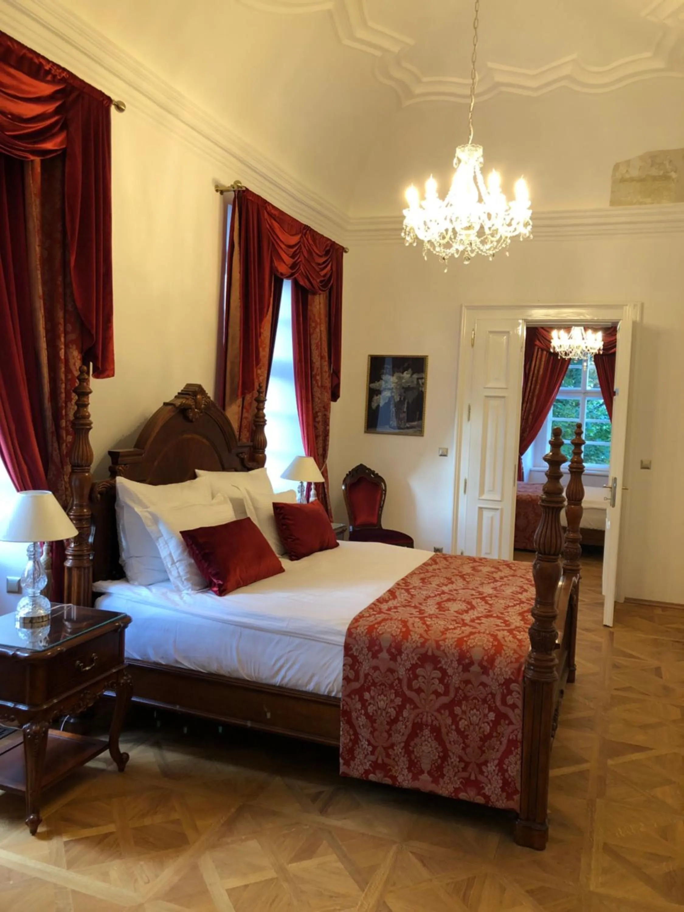 Bed in Zámek Jeseník Nad Odrou