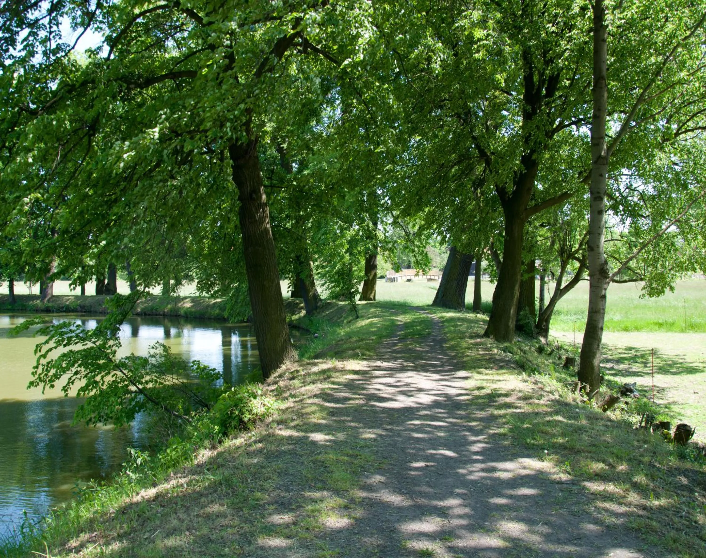 Natural landscape in Zámek Jeseník Nad Odrou