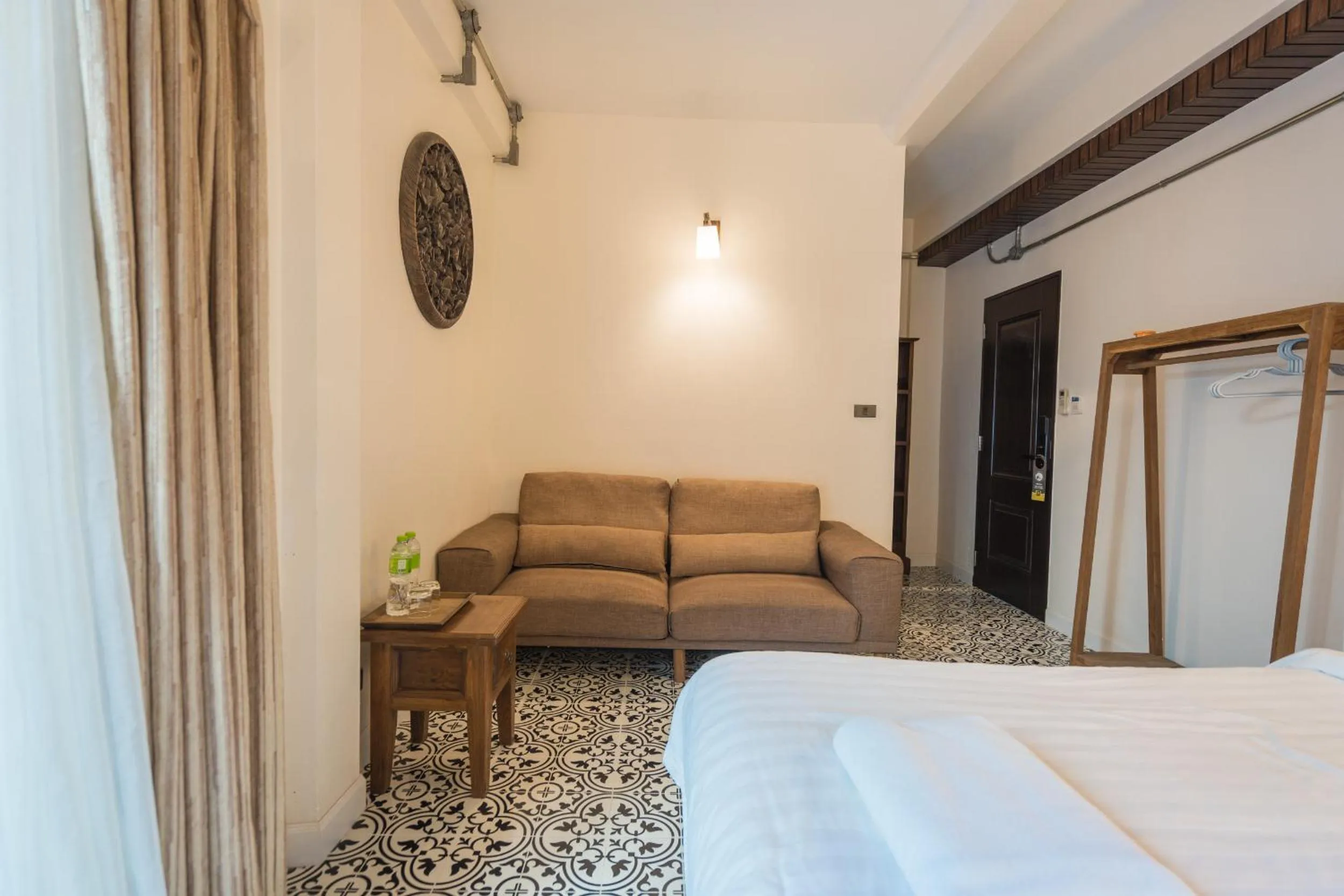 Bed in Yi's Garden Villa