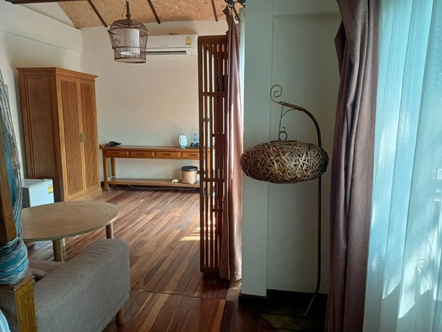 Bed in Yi's Garden Villa