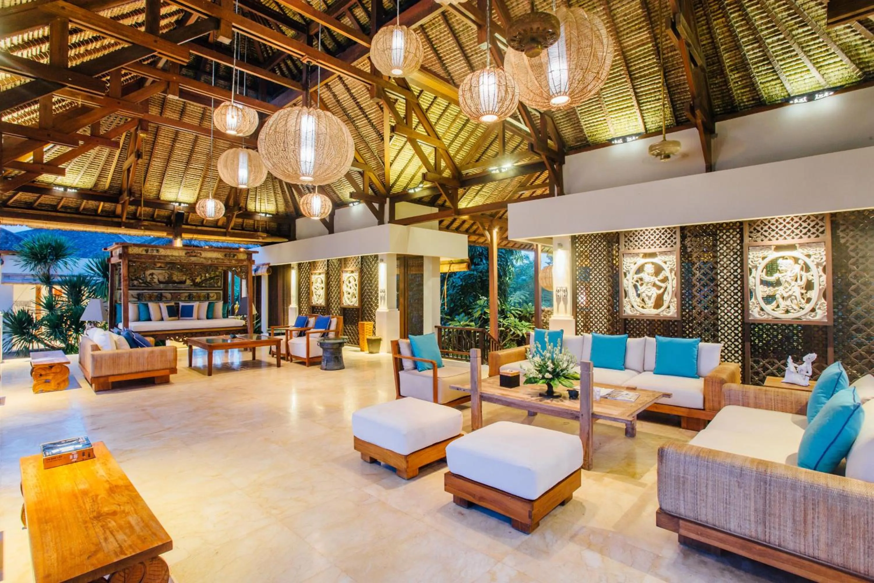 Living room in Anapuri Villas