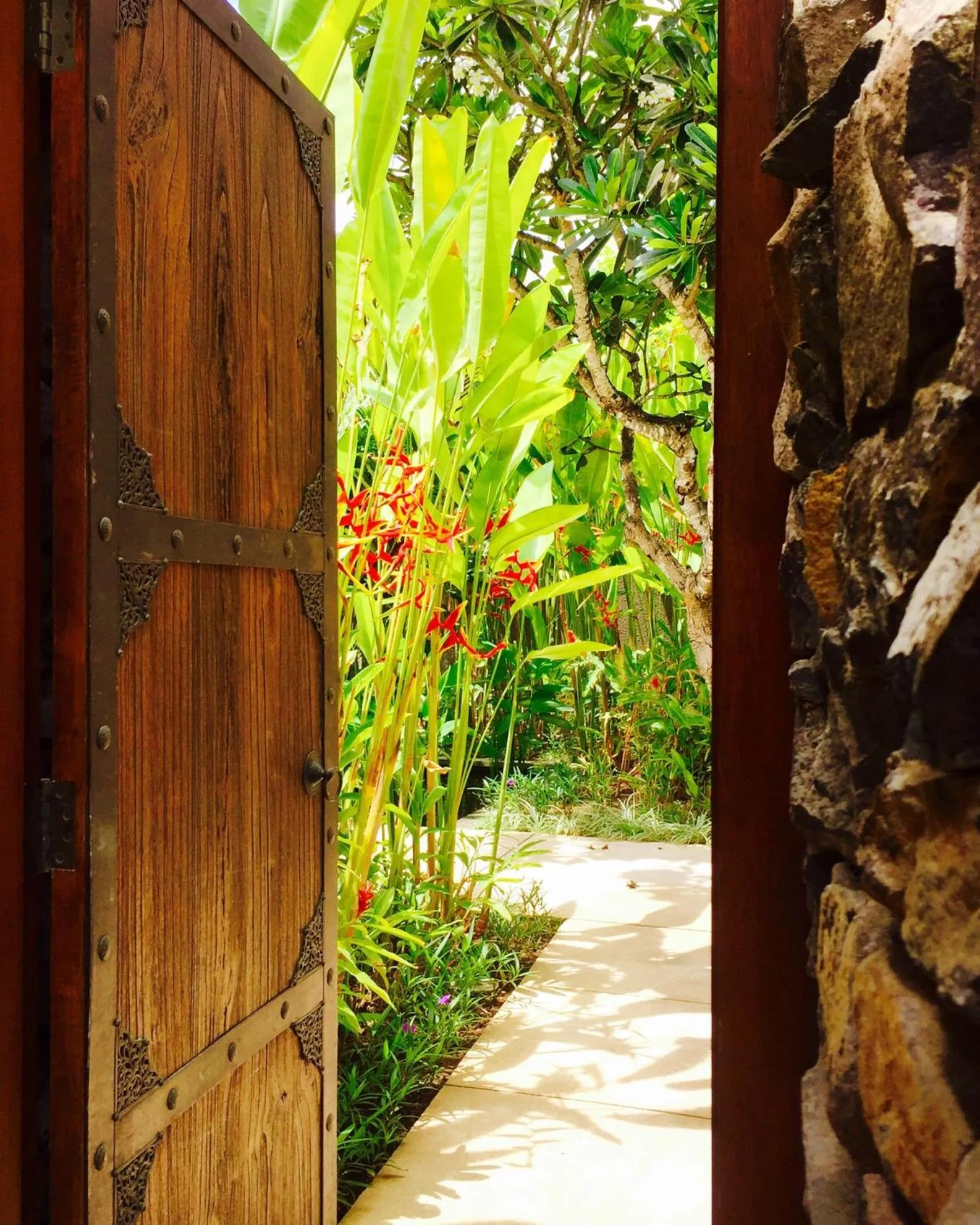 Garden in Anapuri Villas