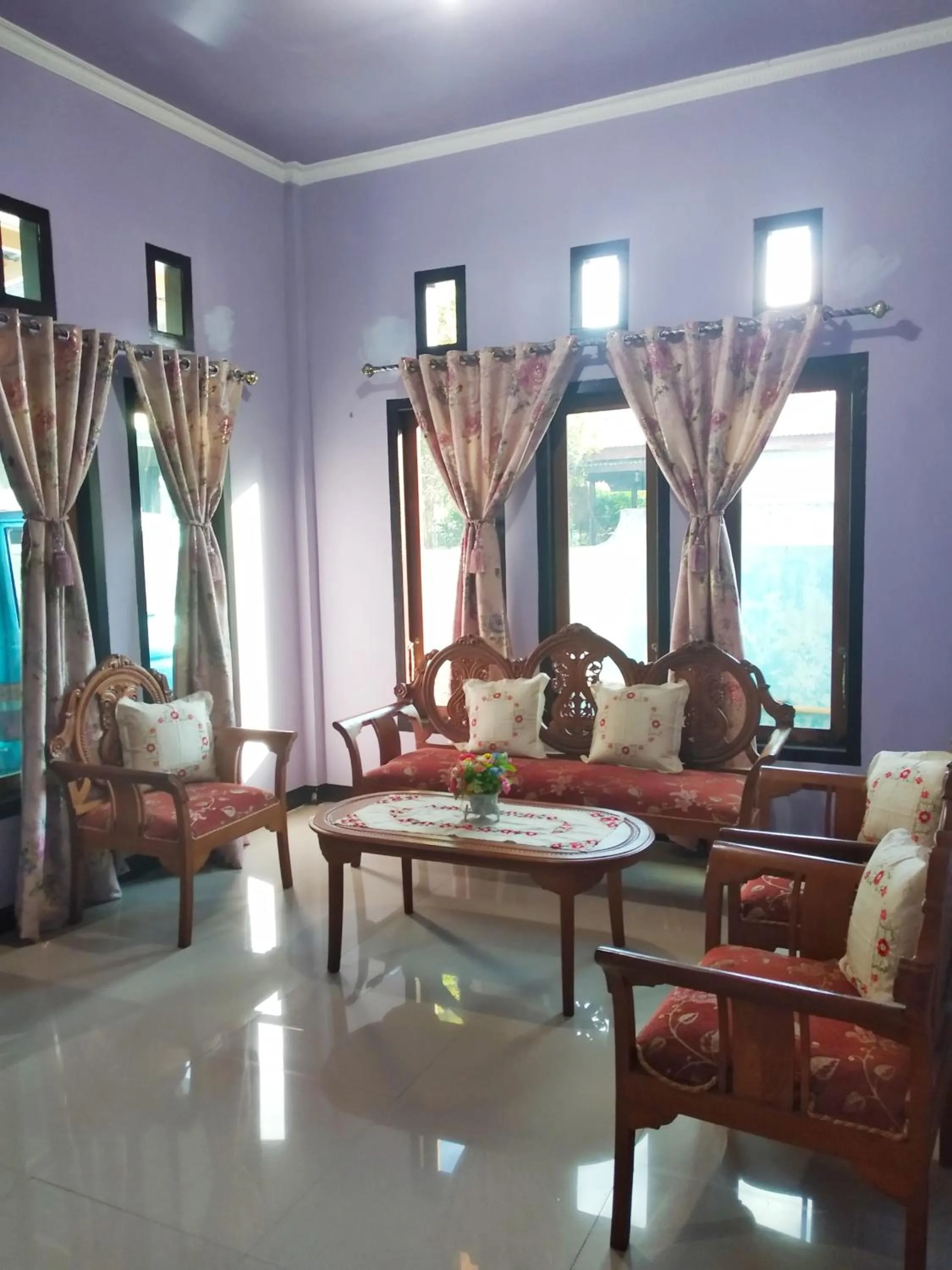 Living room in Kurnia Homestay