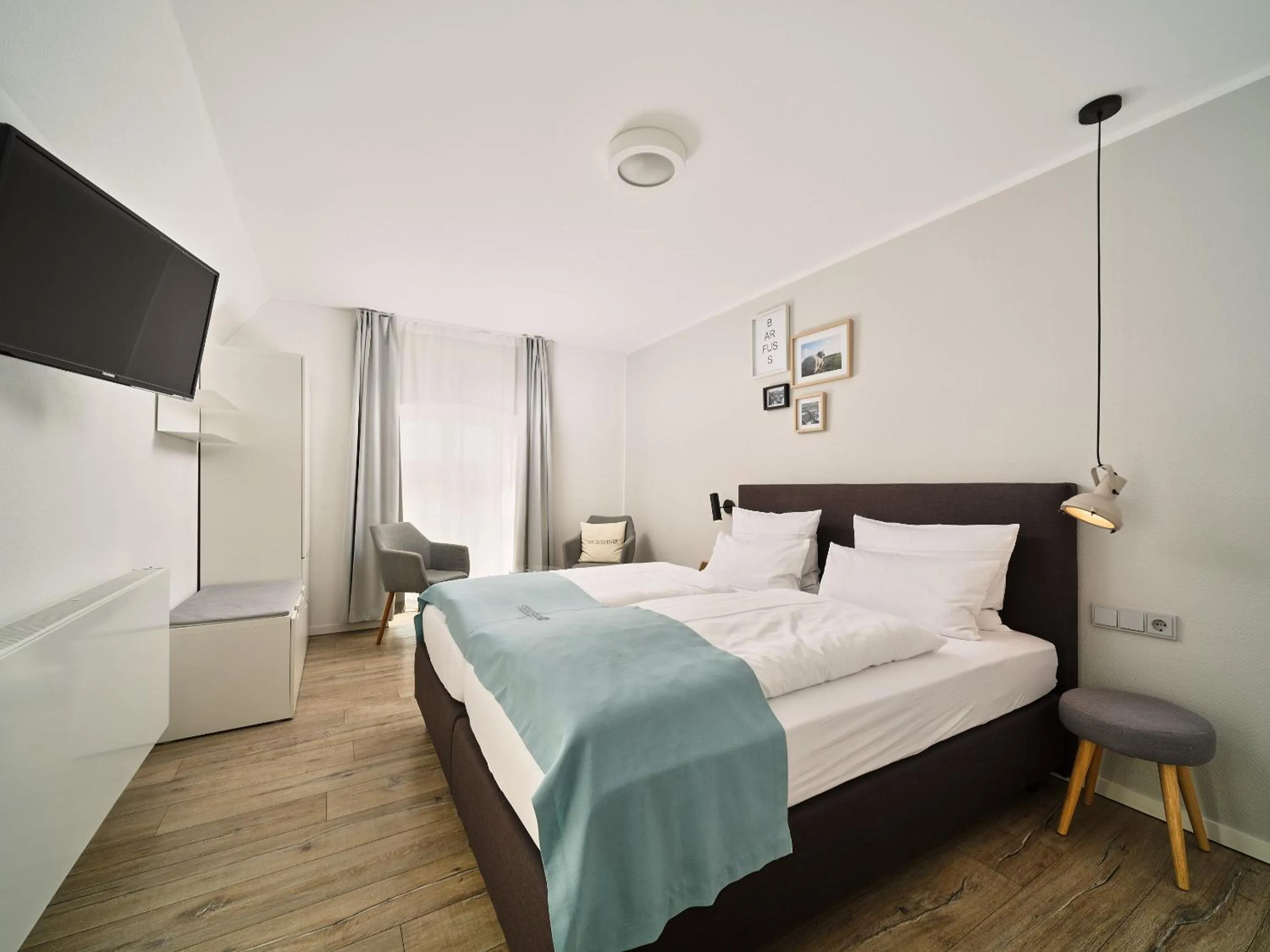 Bed in Hotel Siebzehn80