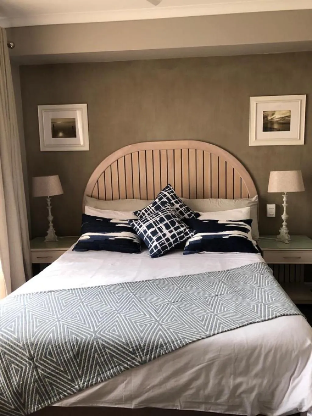 Bed in Cape Town Beachfront Apartments at Leisure Bay