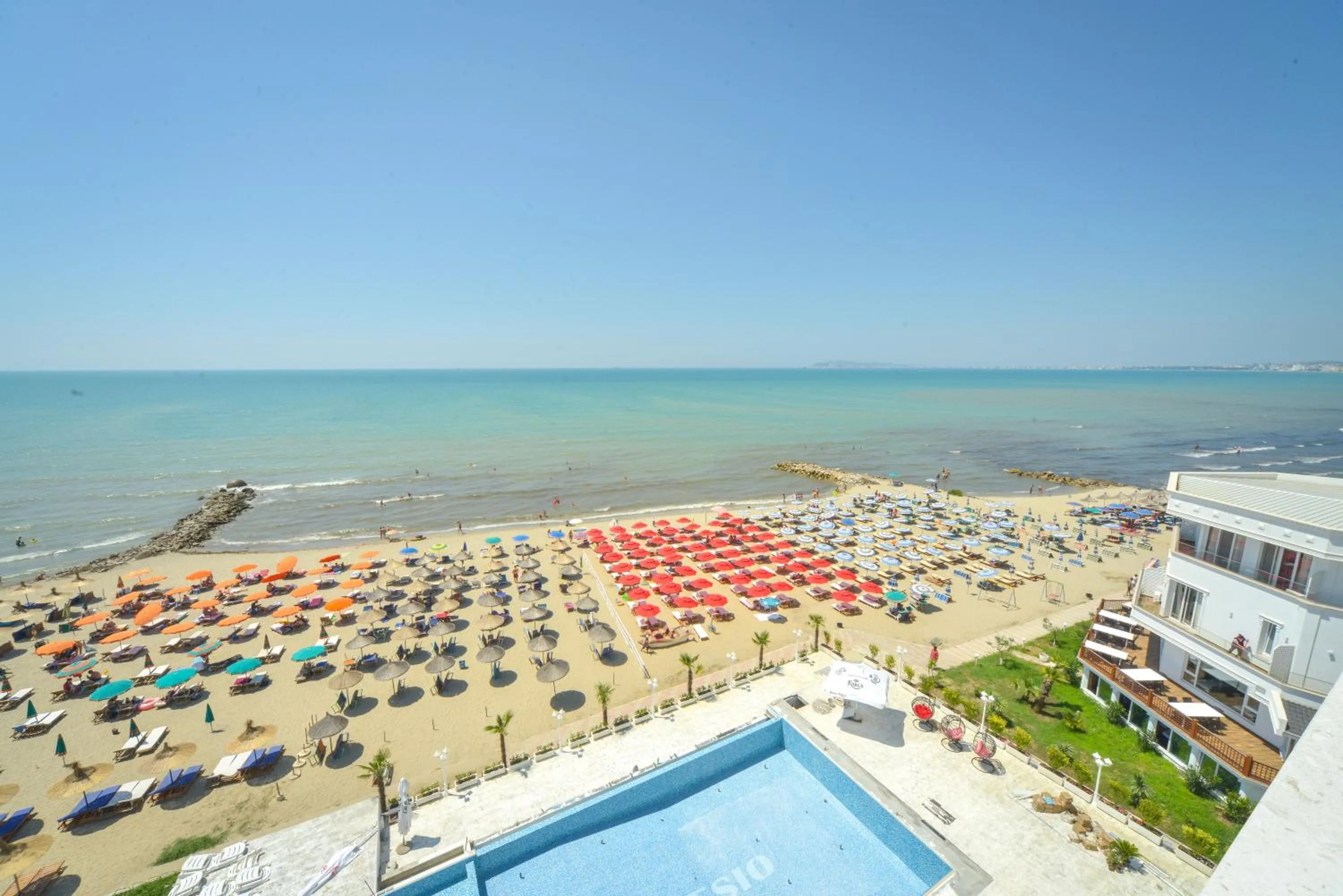 Bird's eye view in Hotel Elesio