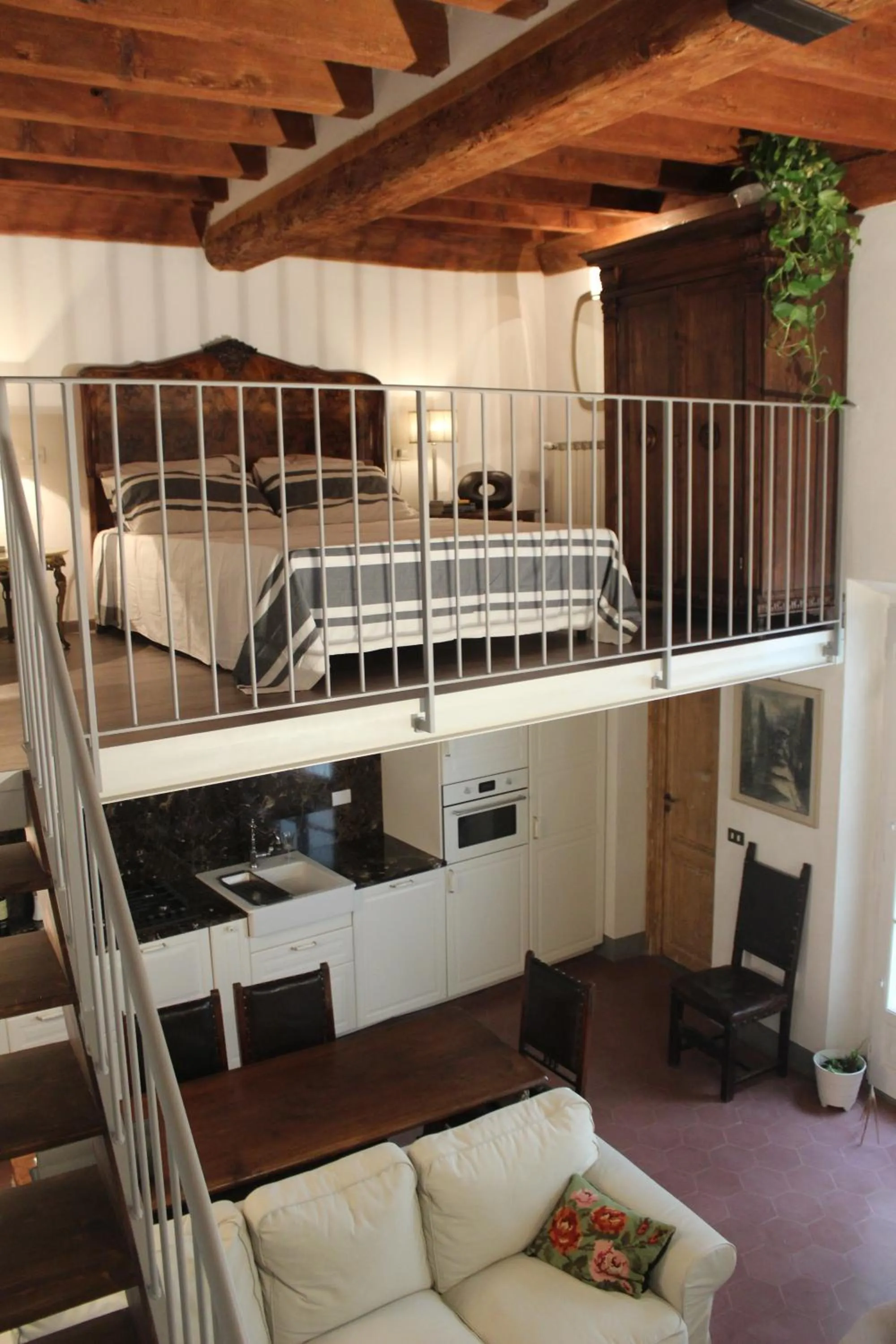 Living room in Florence Pitti Loft