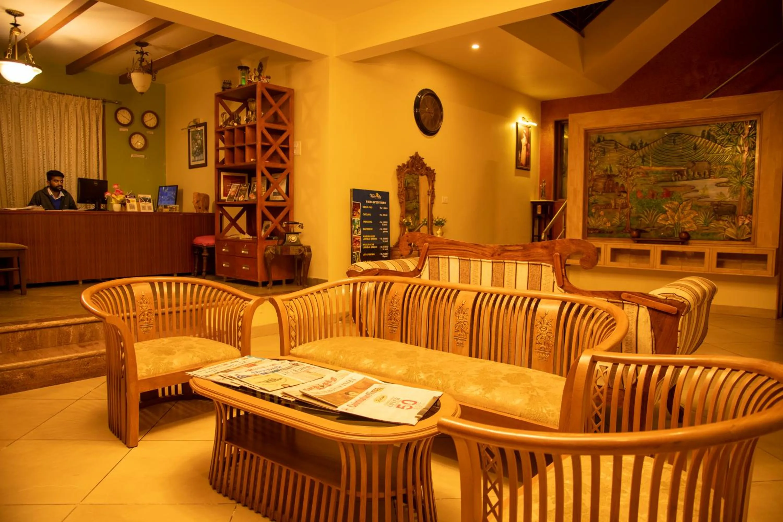 Living room in Western Valley Resorts Ooty