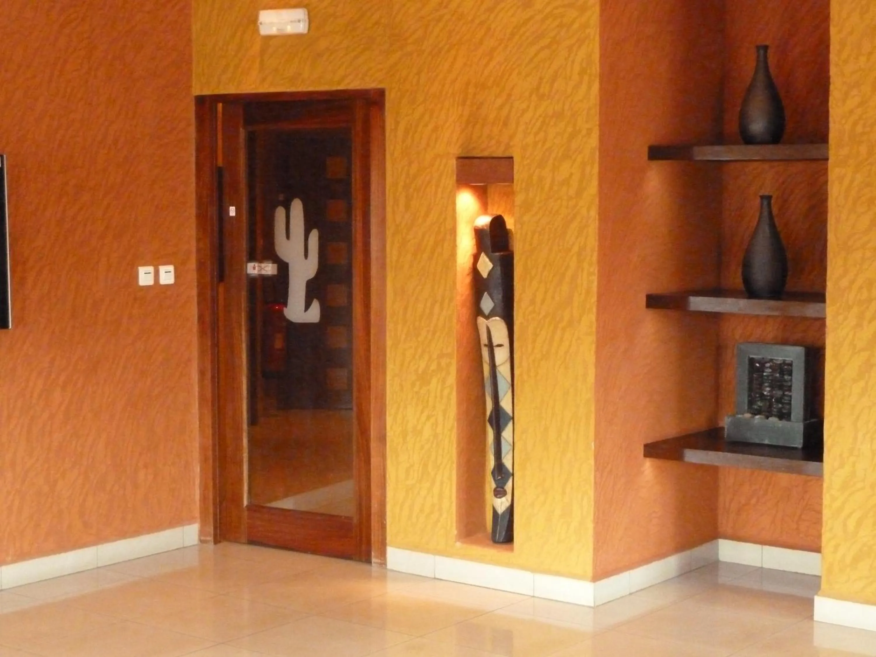 Decorative detail in Kactus Lodge