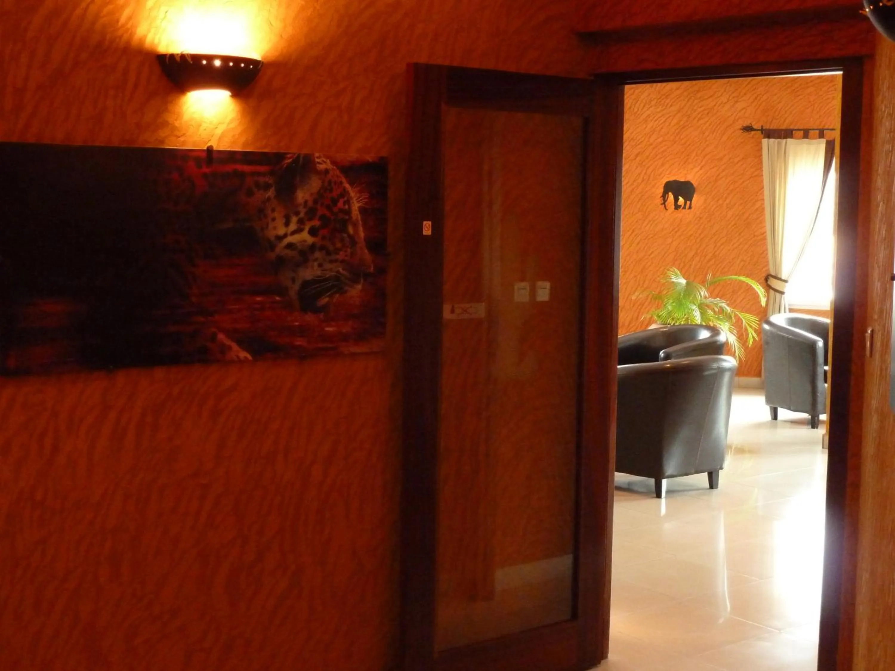 Living room in Kactus Lodge