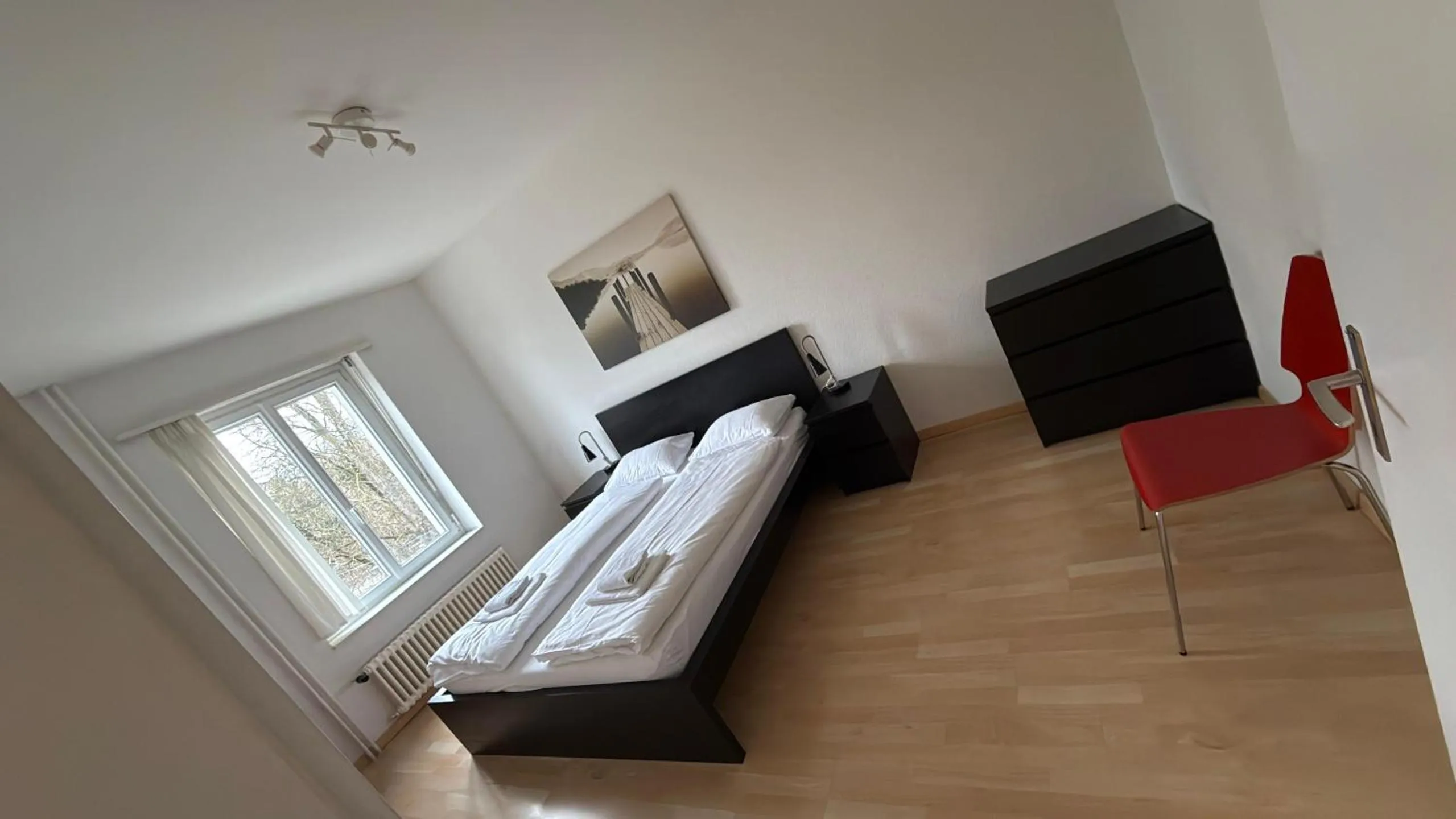 Bed in HITrental Stauffacher Apartments