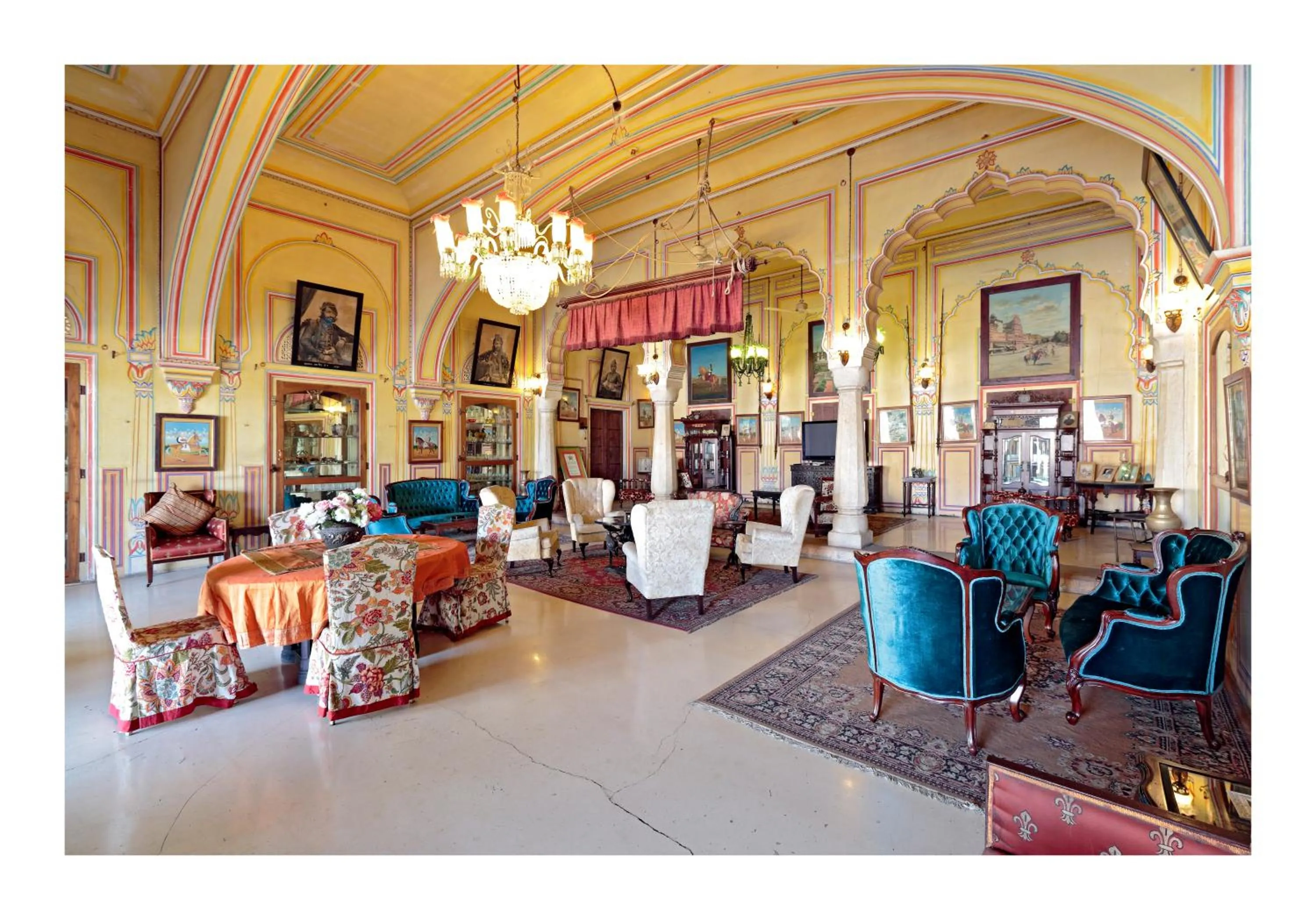 Living room in Castle Kanota