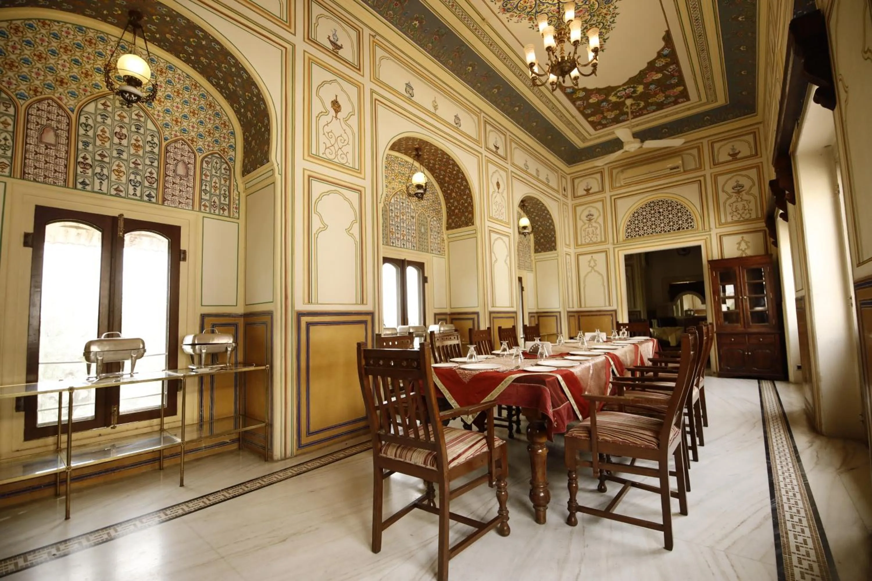 Dining area in Castle Kanota