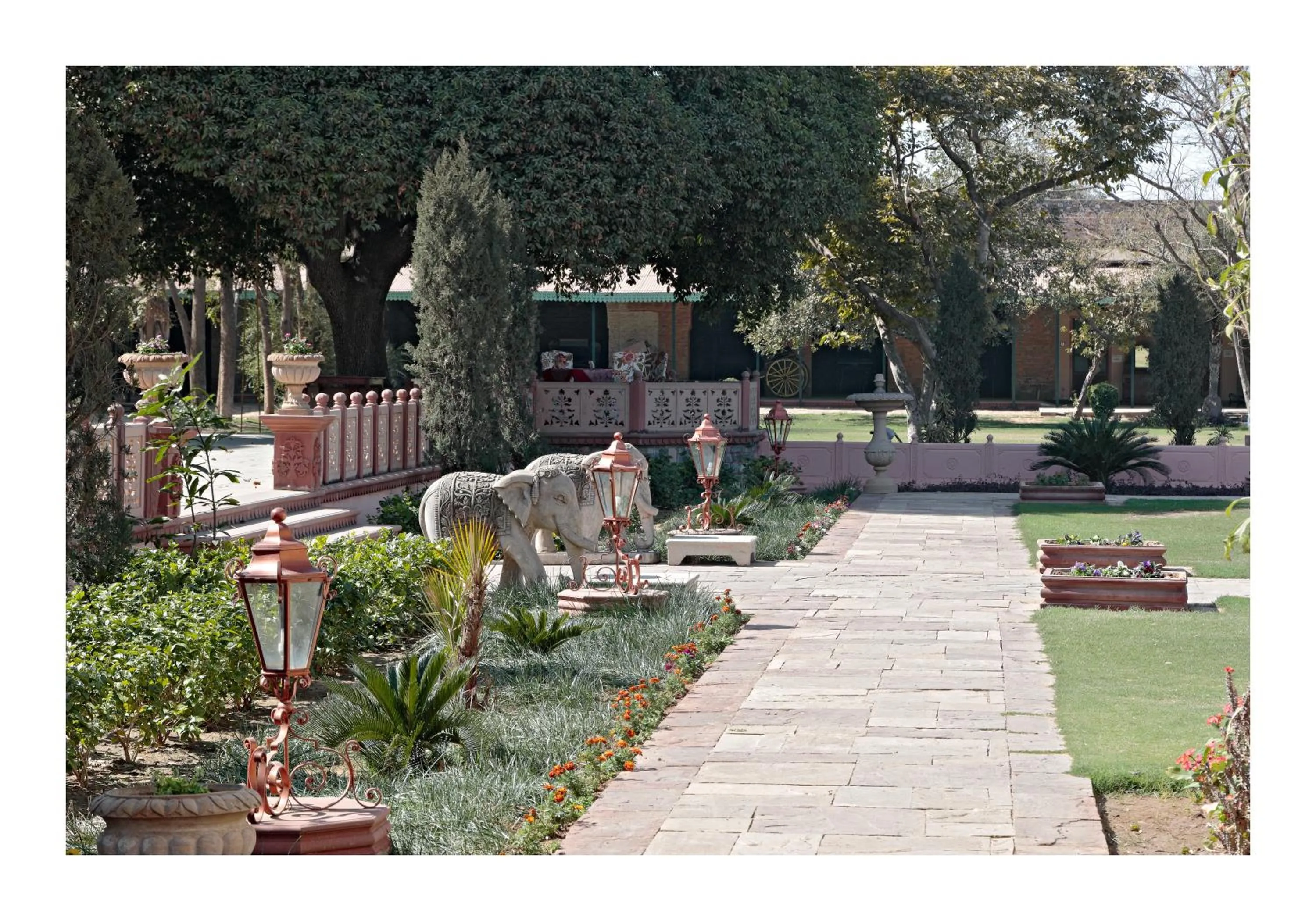 Garden in Castle Kanota