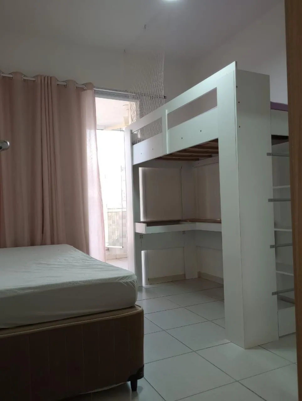 Bed in Apto Vista Mar Com Lazer Total