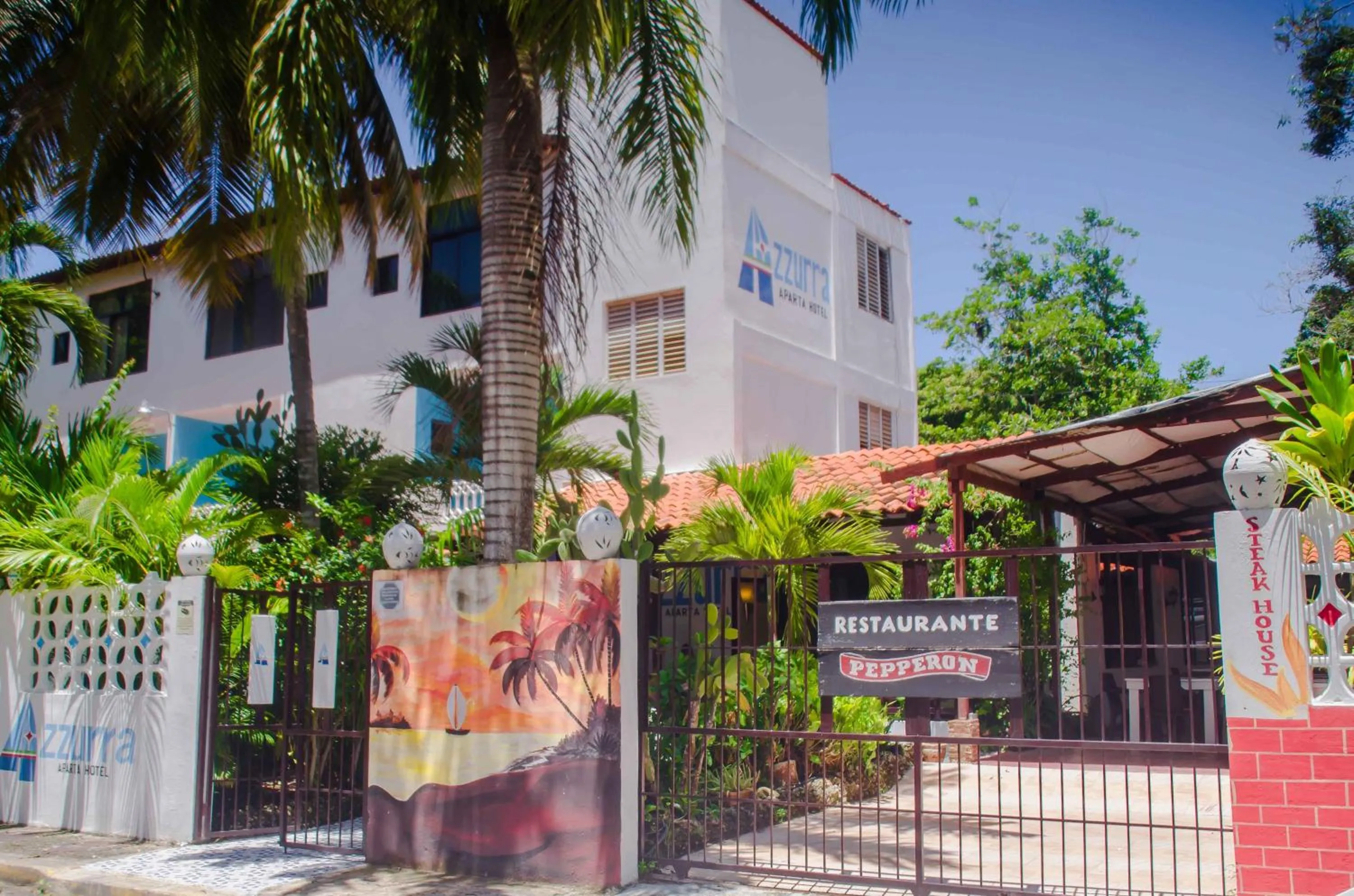 Property building in Aparta Hotel Azzurra