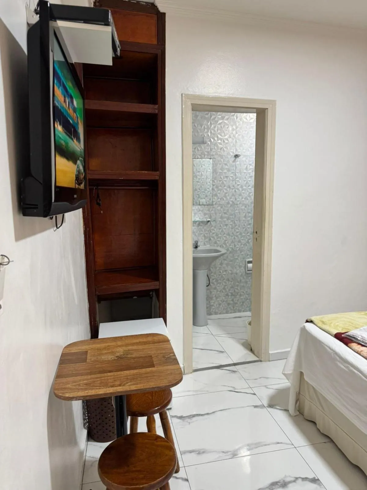 Bed in New Point Hotel