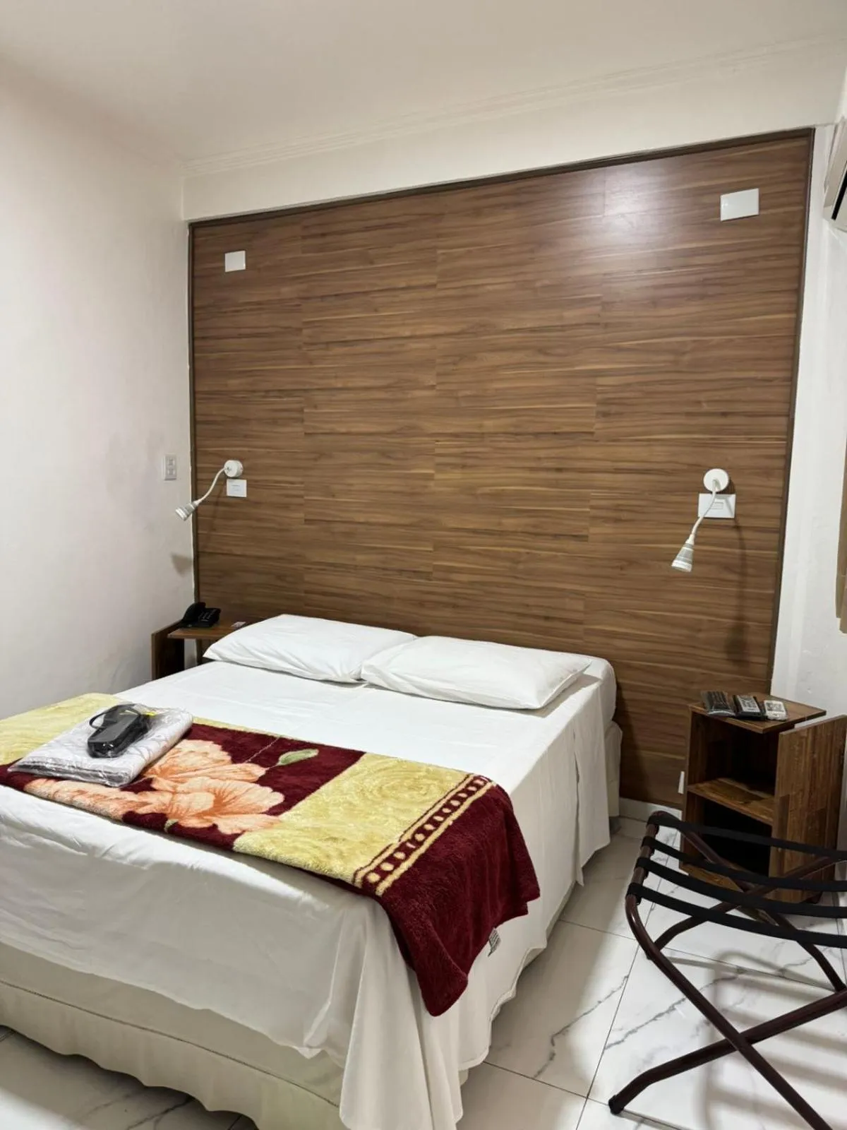 Bed in New Point Hotel