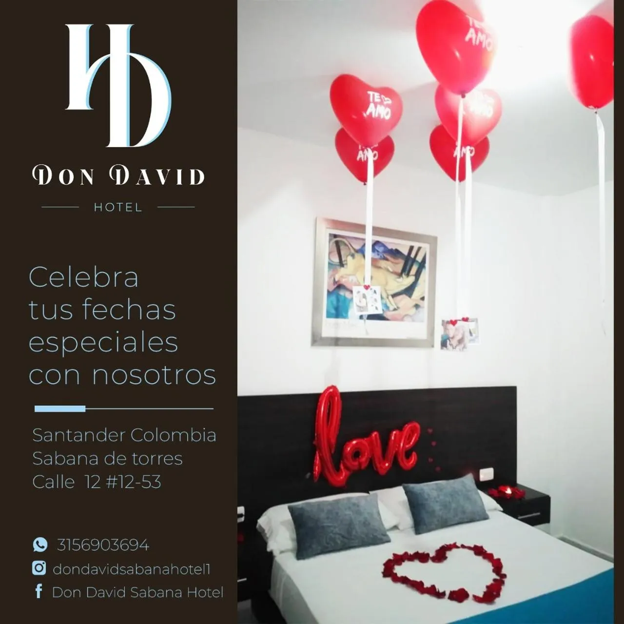 Bed in Don David Sabana Hotel