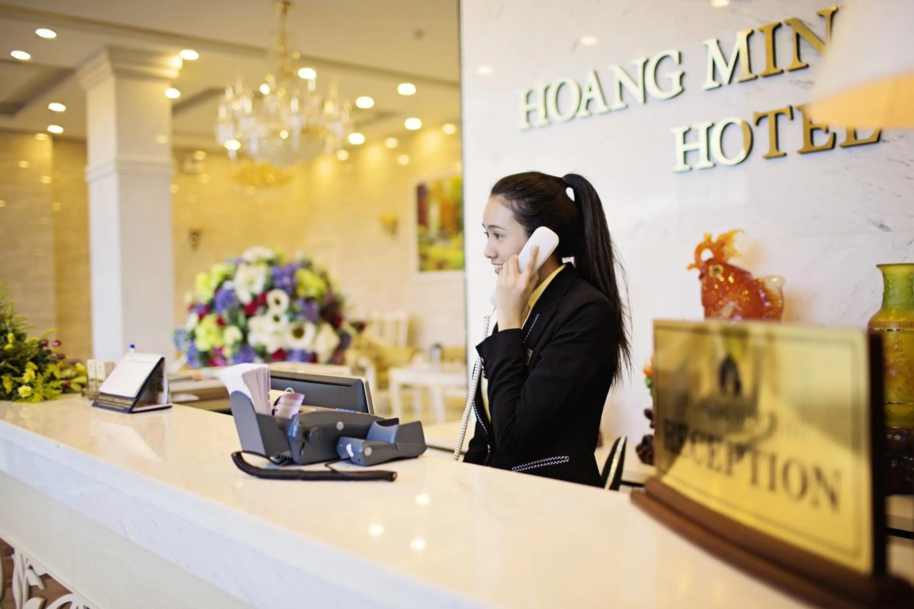 Staff in Hotel Hoang Minh Chau