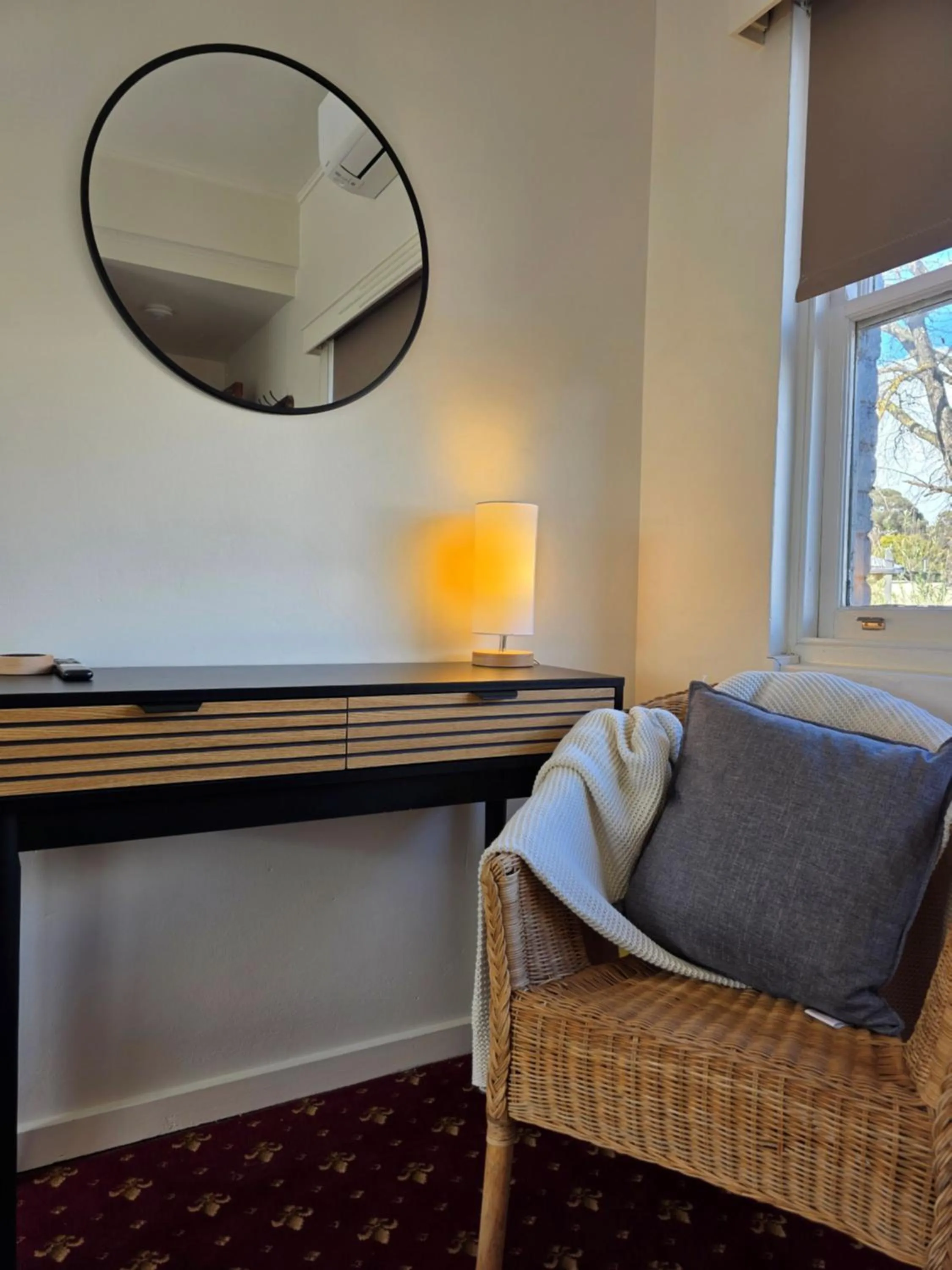 Bedroom in The Corner Hotel Alexandra