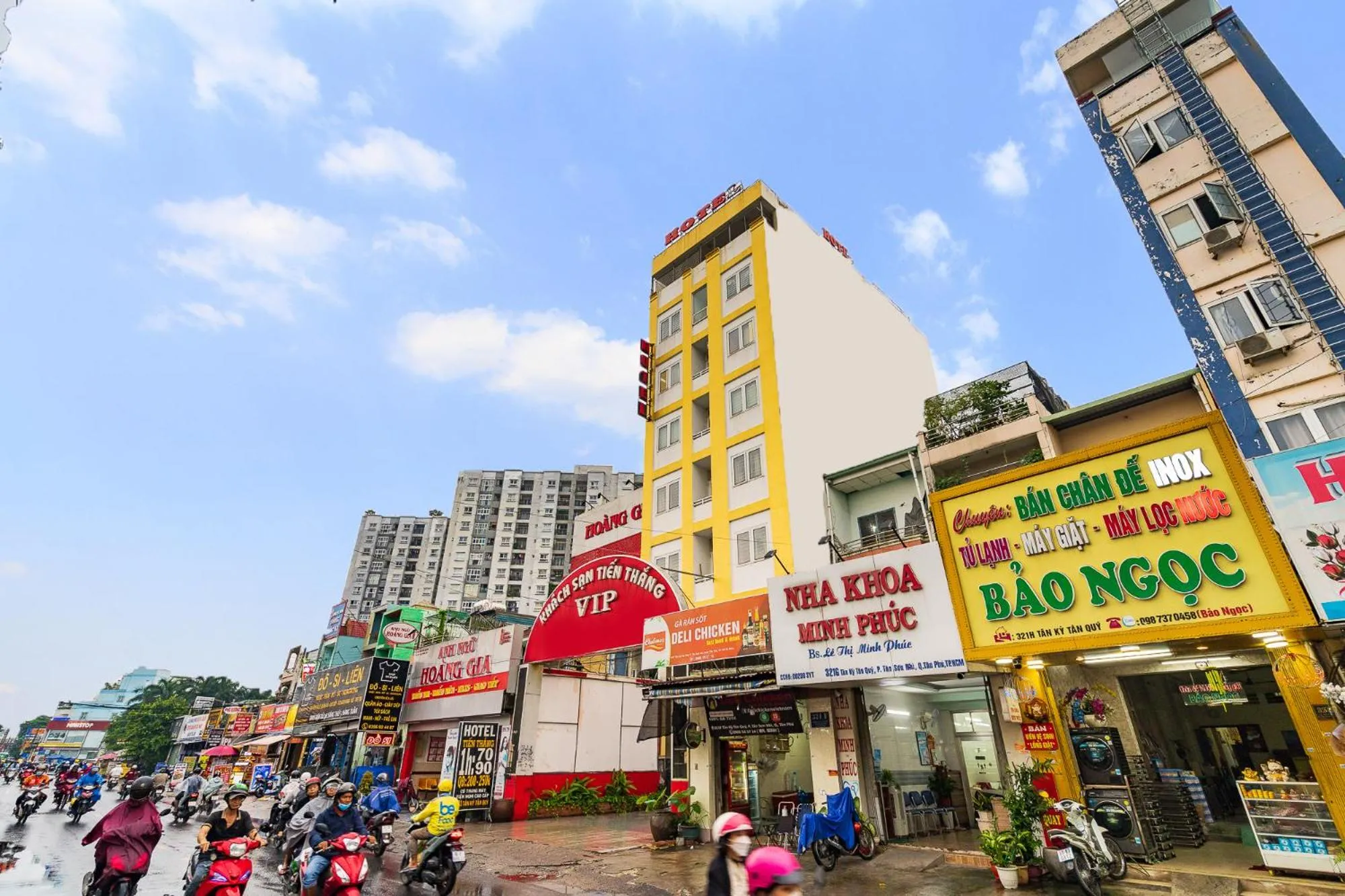 Property building in Collection O District Tan Phu - Tien Thang Hotel