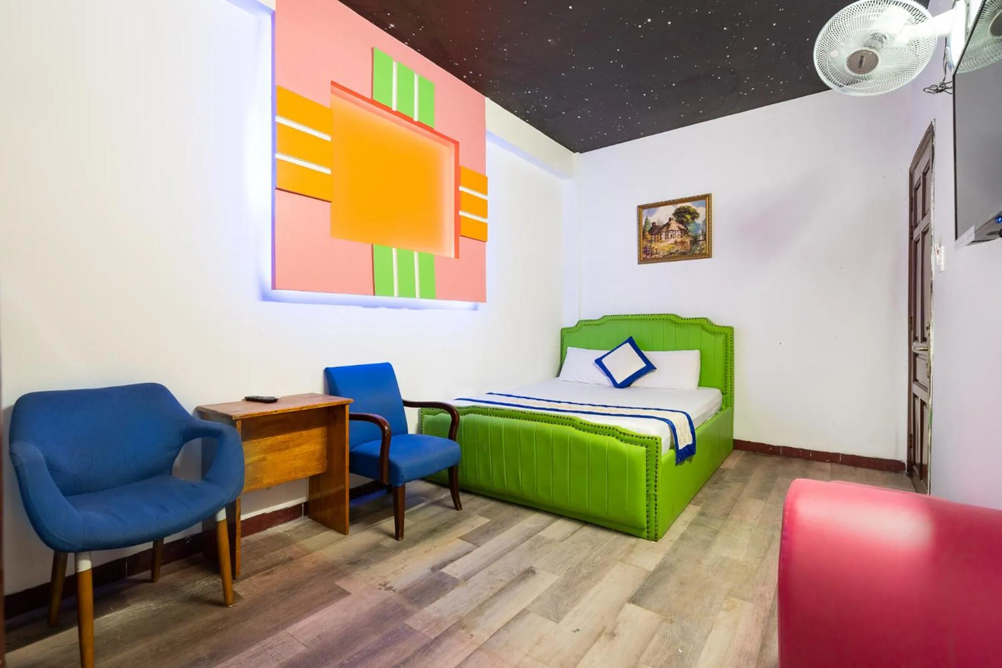 Bedroom, Bed in Collection O District Tan Phu - Tien Thang Hotel