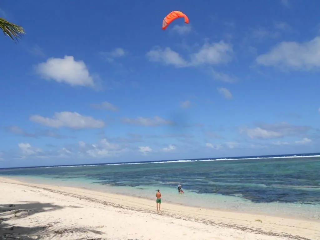People in Whitesands Beach Resort