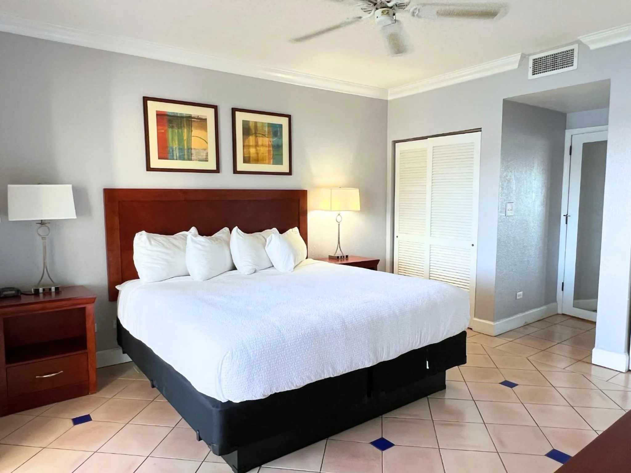 One-Bedroom Suite with Balcony, Ocean View at Pirate's Pension in Bluebeard's Castle Resort