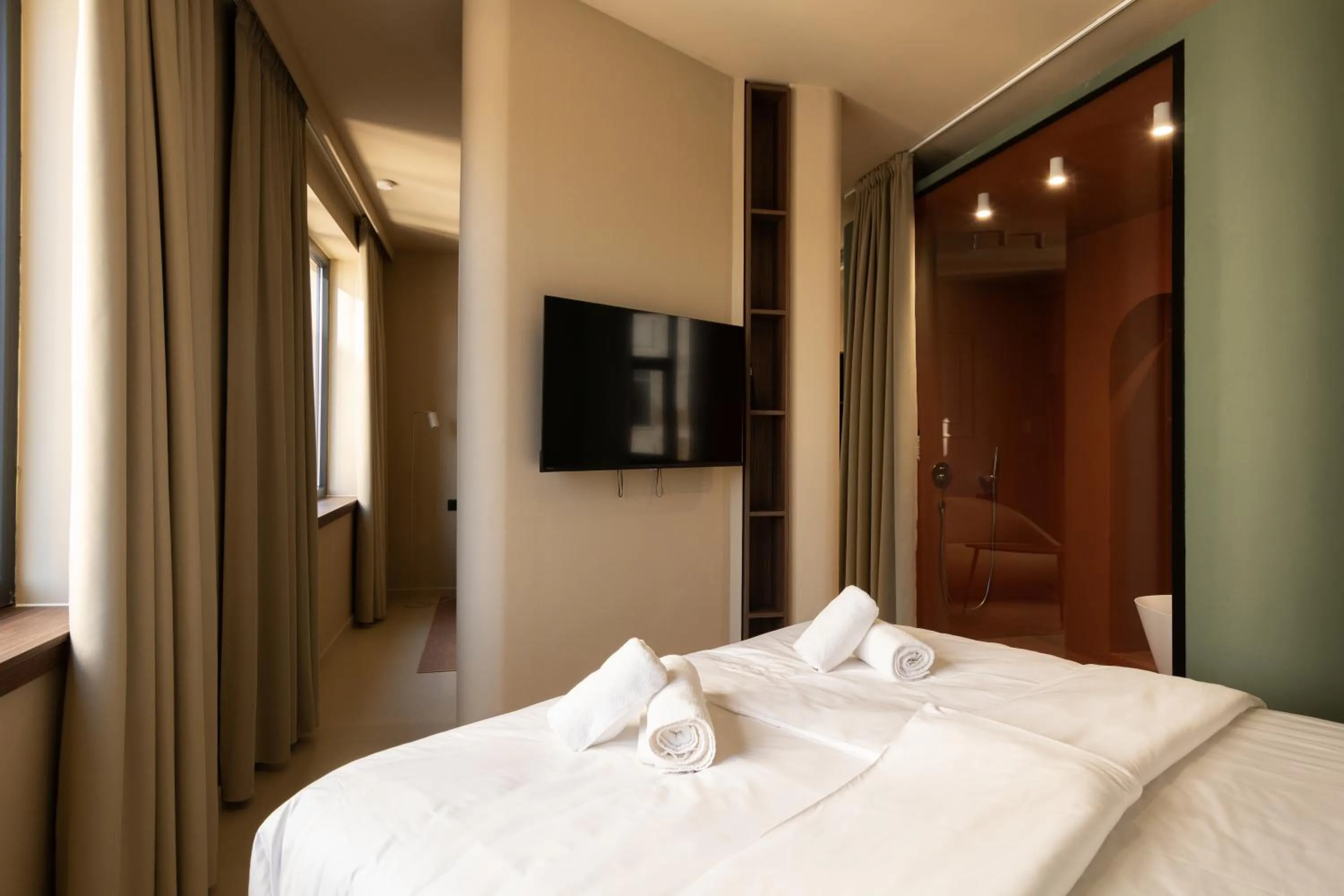 Bedroom, Bed in Boutique Hotel OPERA