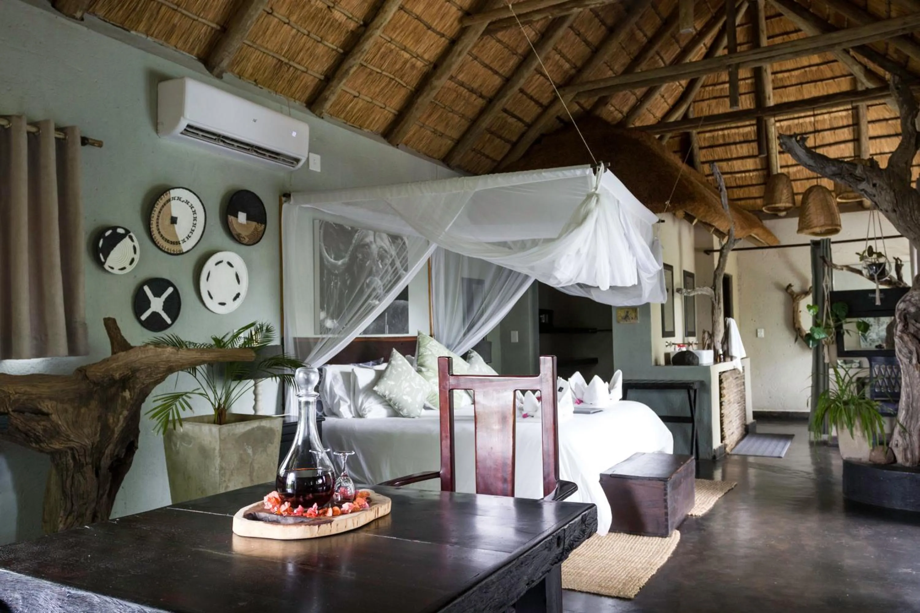 Bed in Ezulwini Game Lodges