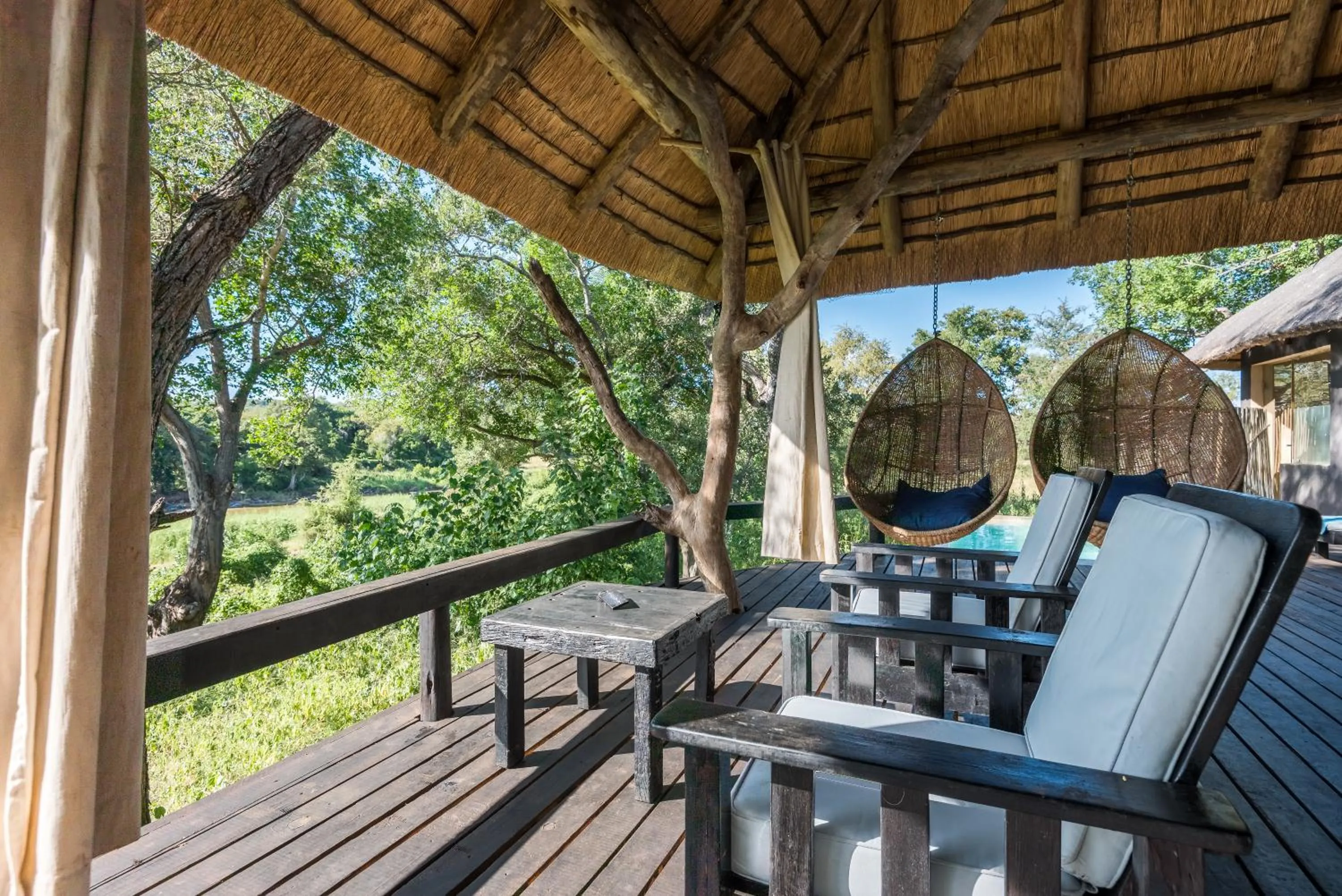 Seating area in Ezulwini Game Lodges