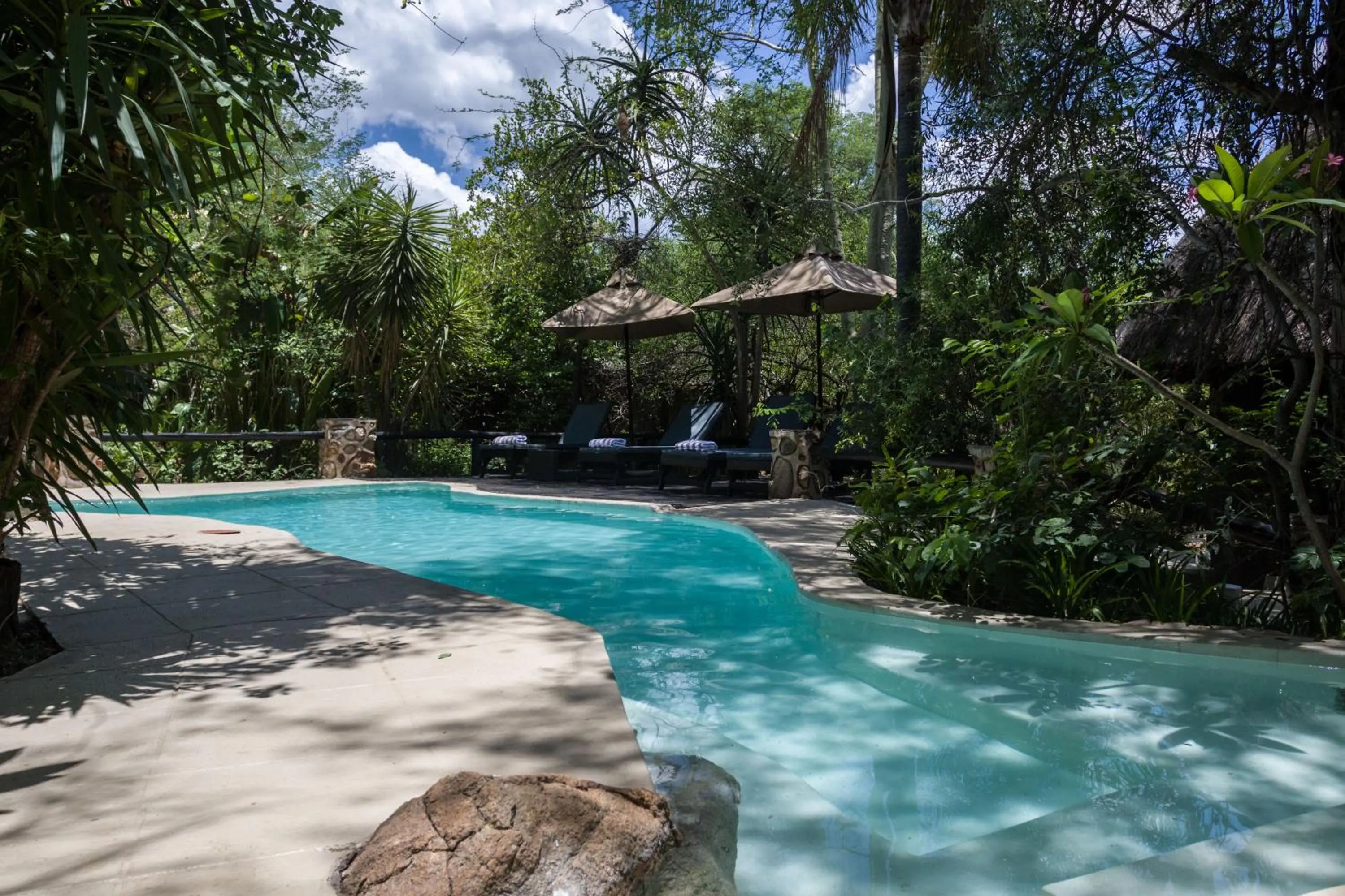 Swimming pool in Ezulwini Game Lodges