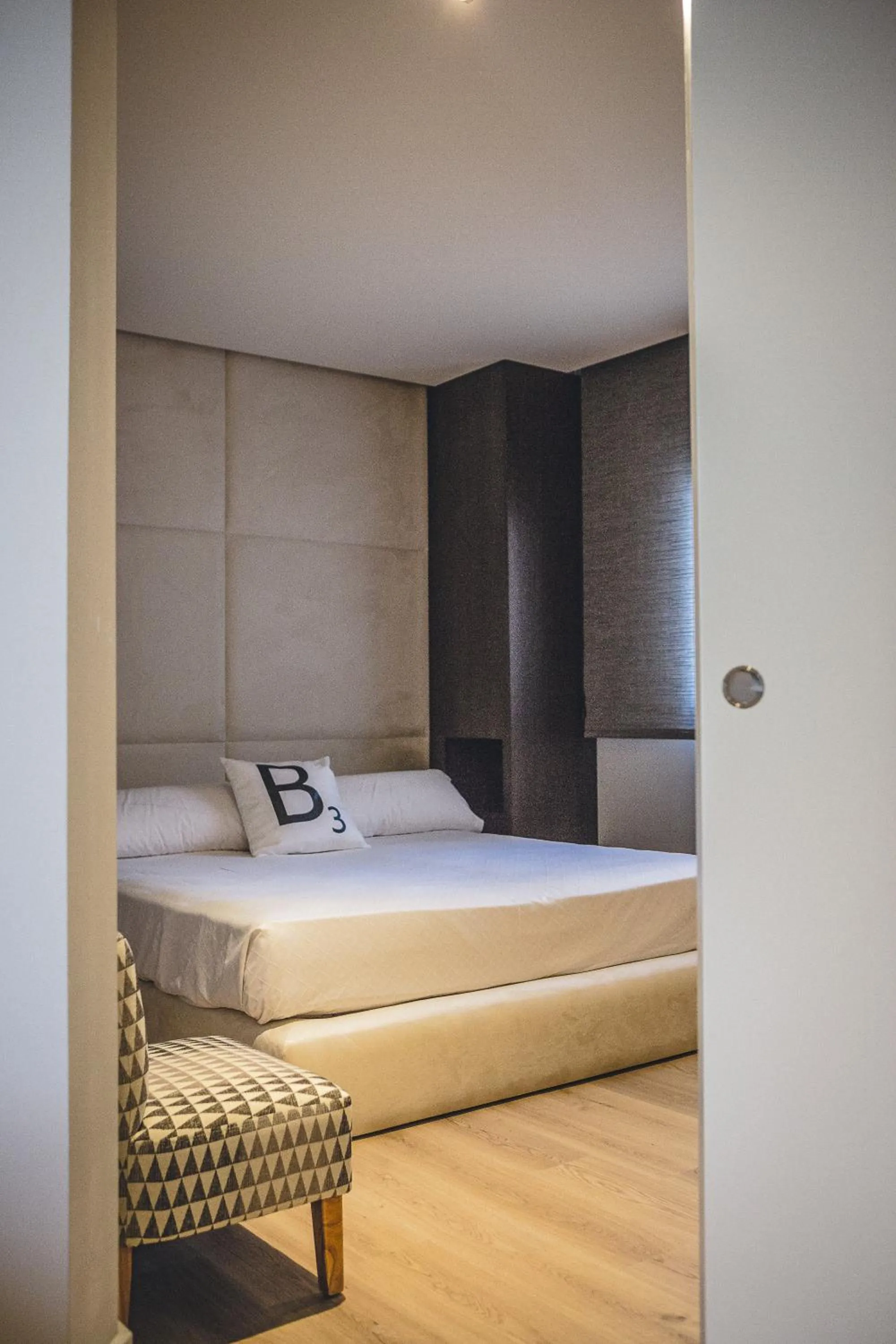 Bedroom, Bed in Apartamentos Barbara 3