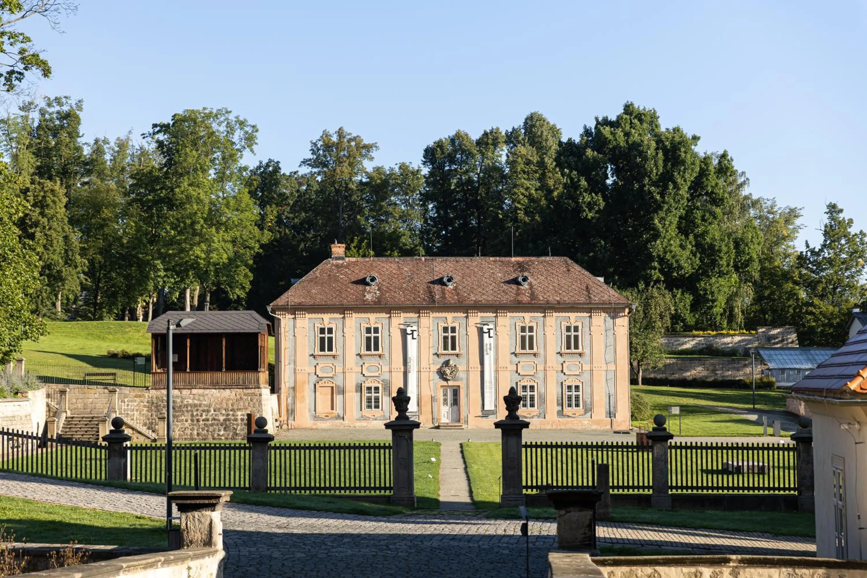 Property building in Dům Hostů Klášter Broumov