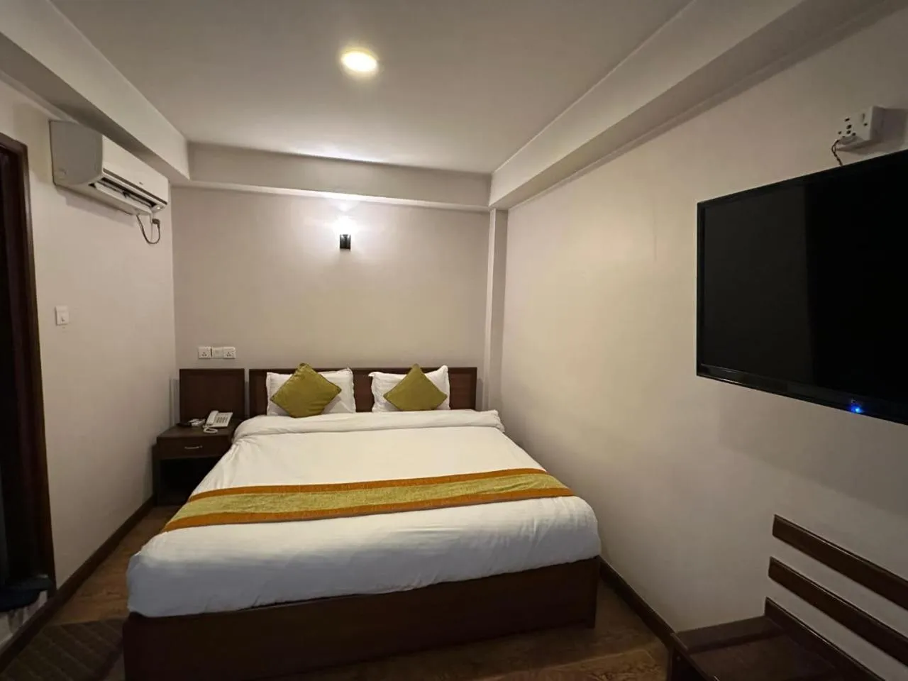 Bedroom, Bed in Hotel Everest Nepal