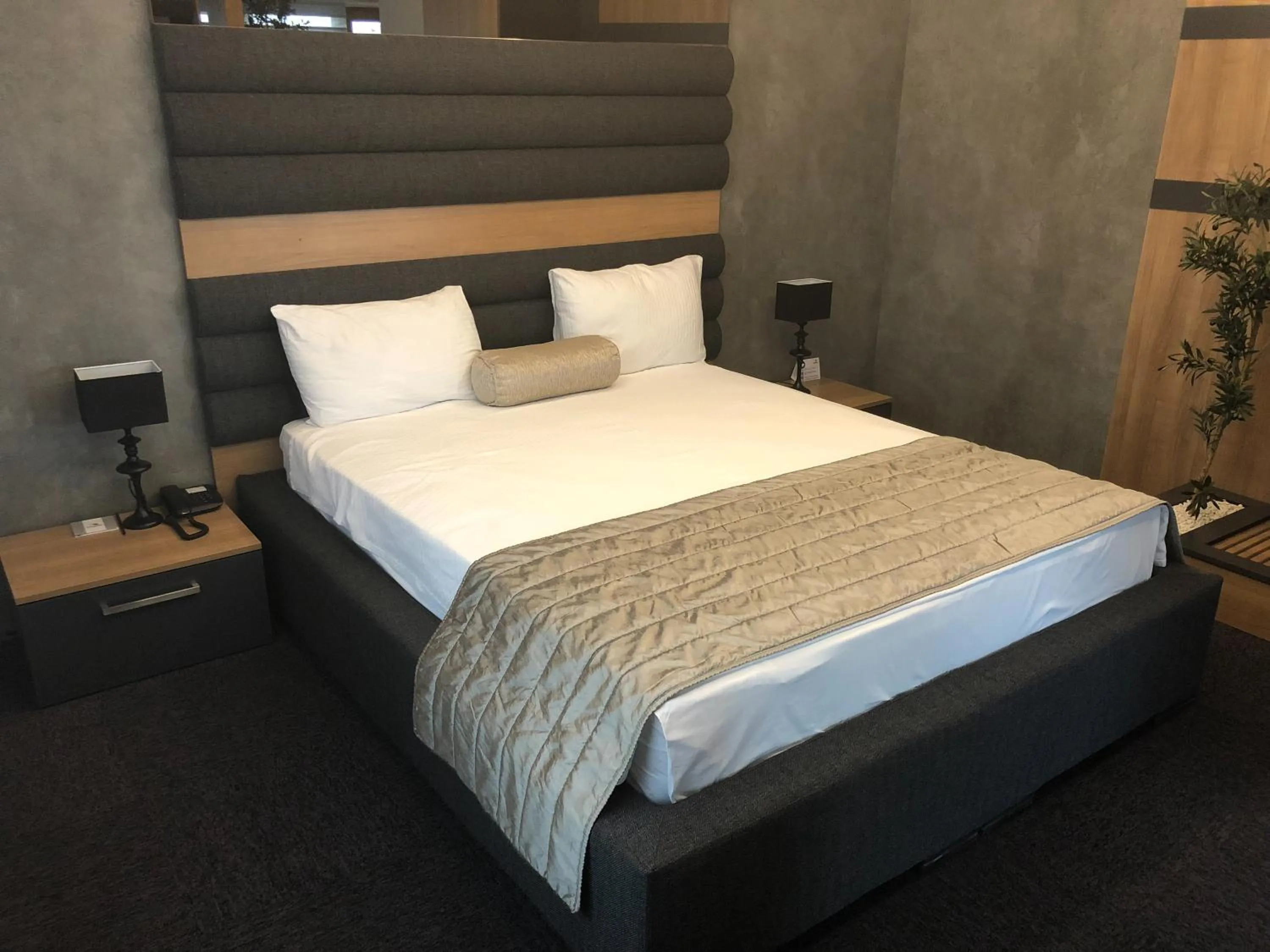 Bed in Kalevera Hotel