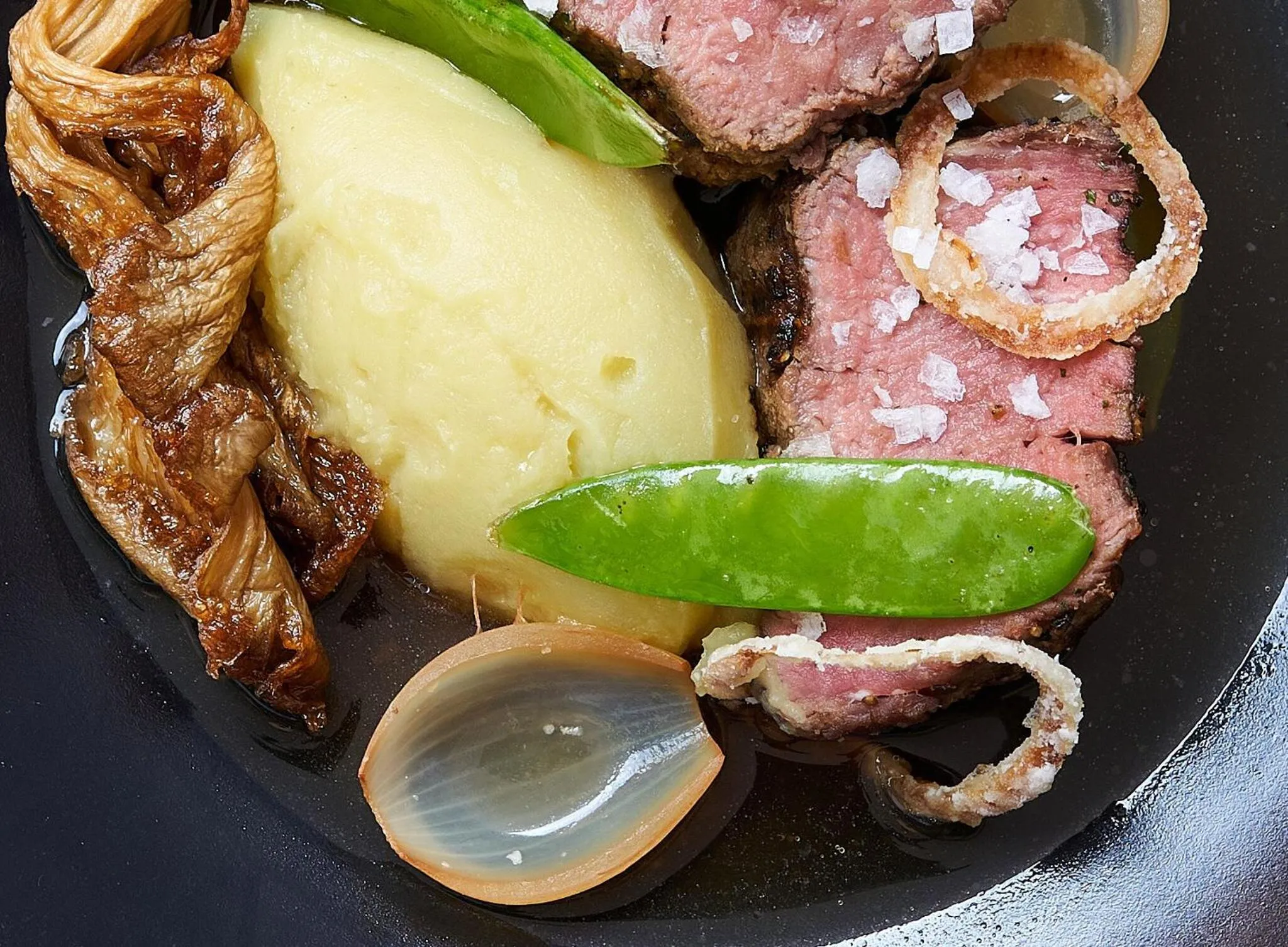 Food close-up in Ten Bompas Hotel