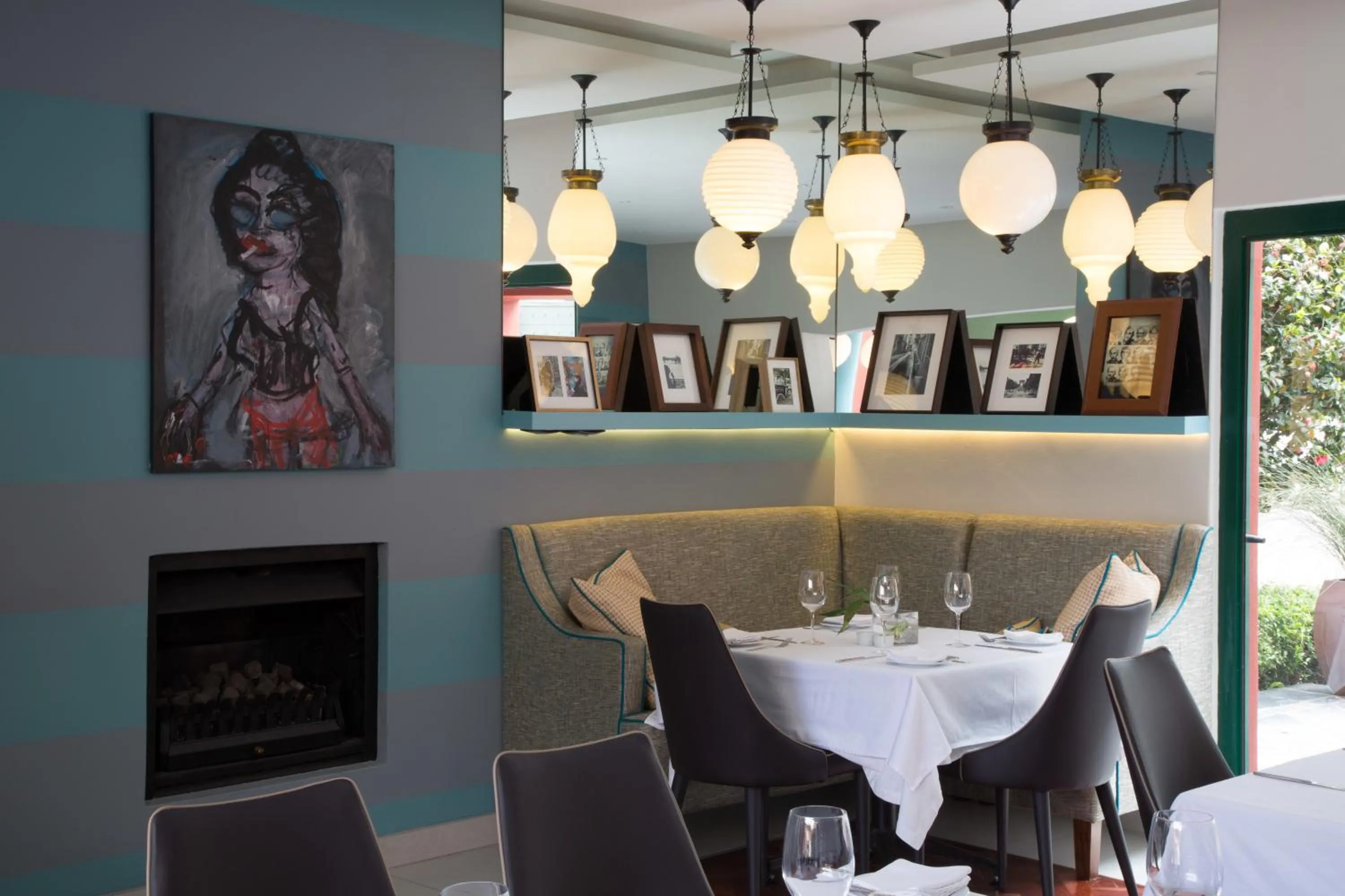 Decorative detail in Ten Bompas Hotel