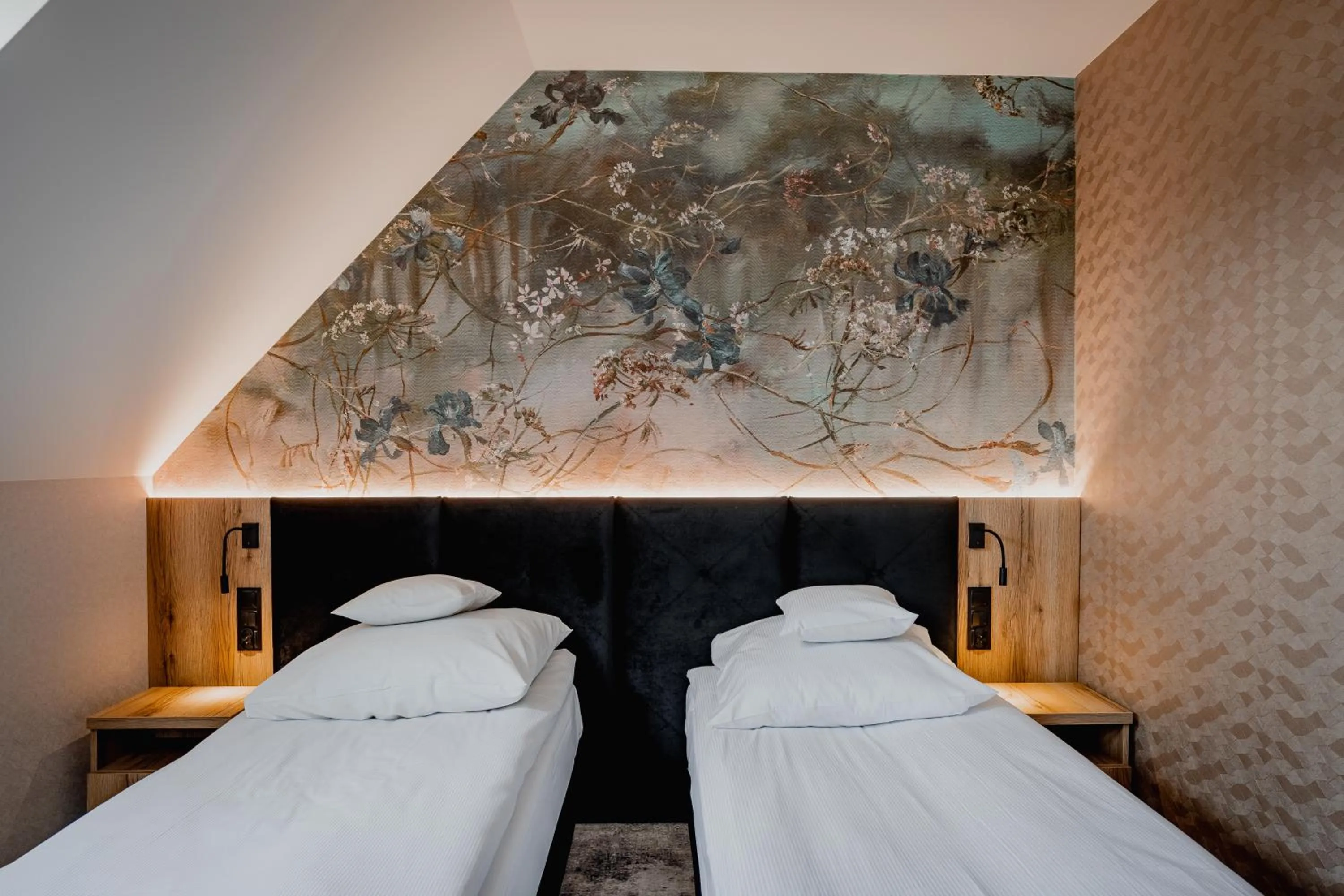 Bed in Hotel Pałac Poledno