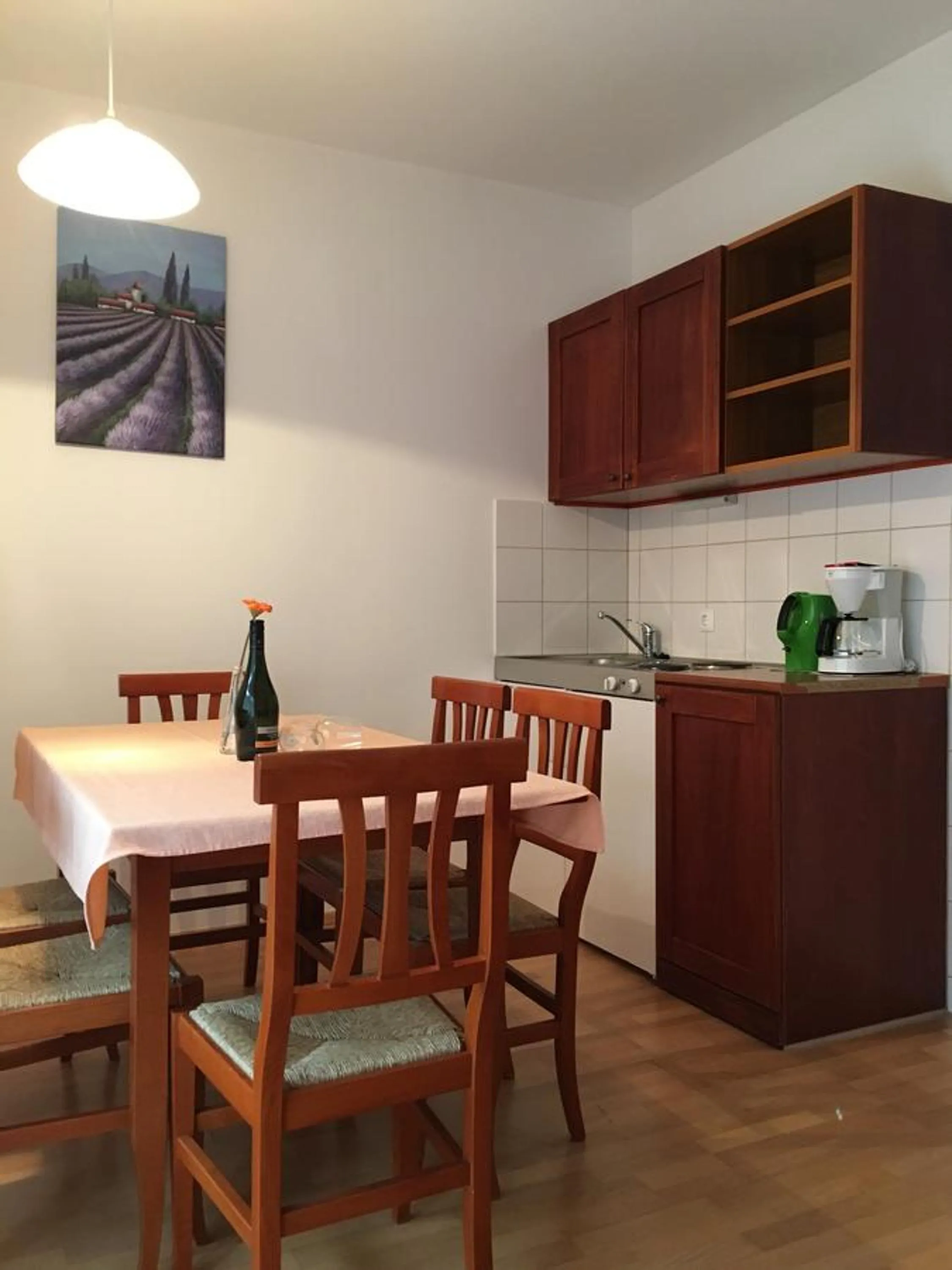 Kitchen or kitchenette in Sporthotel am Ötscher
