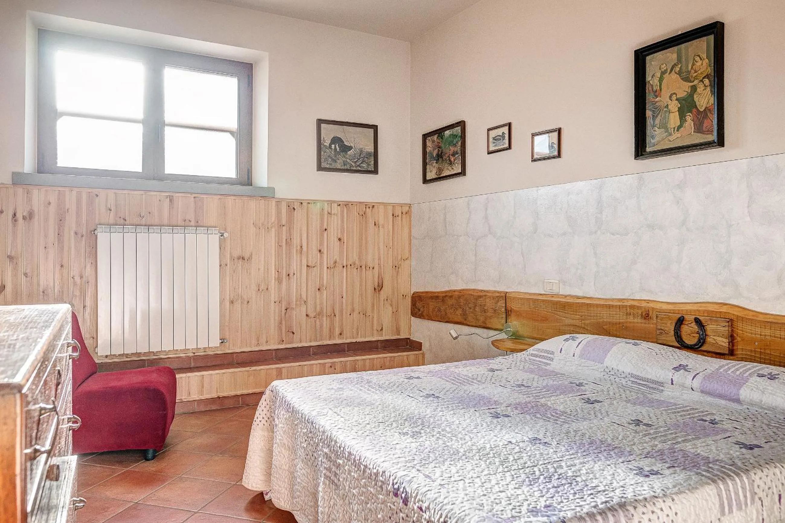 Bedroom, Bed in Villa Verde