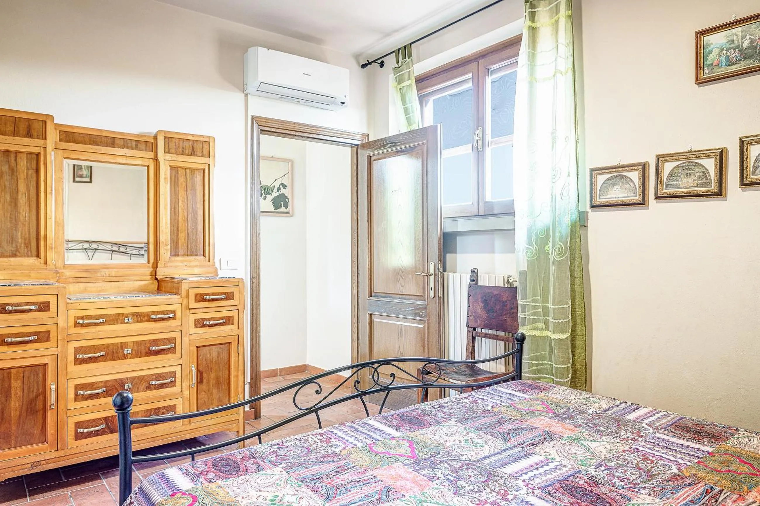 Bedroom, Bed in Villa Verde