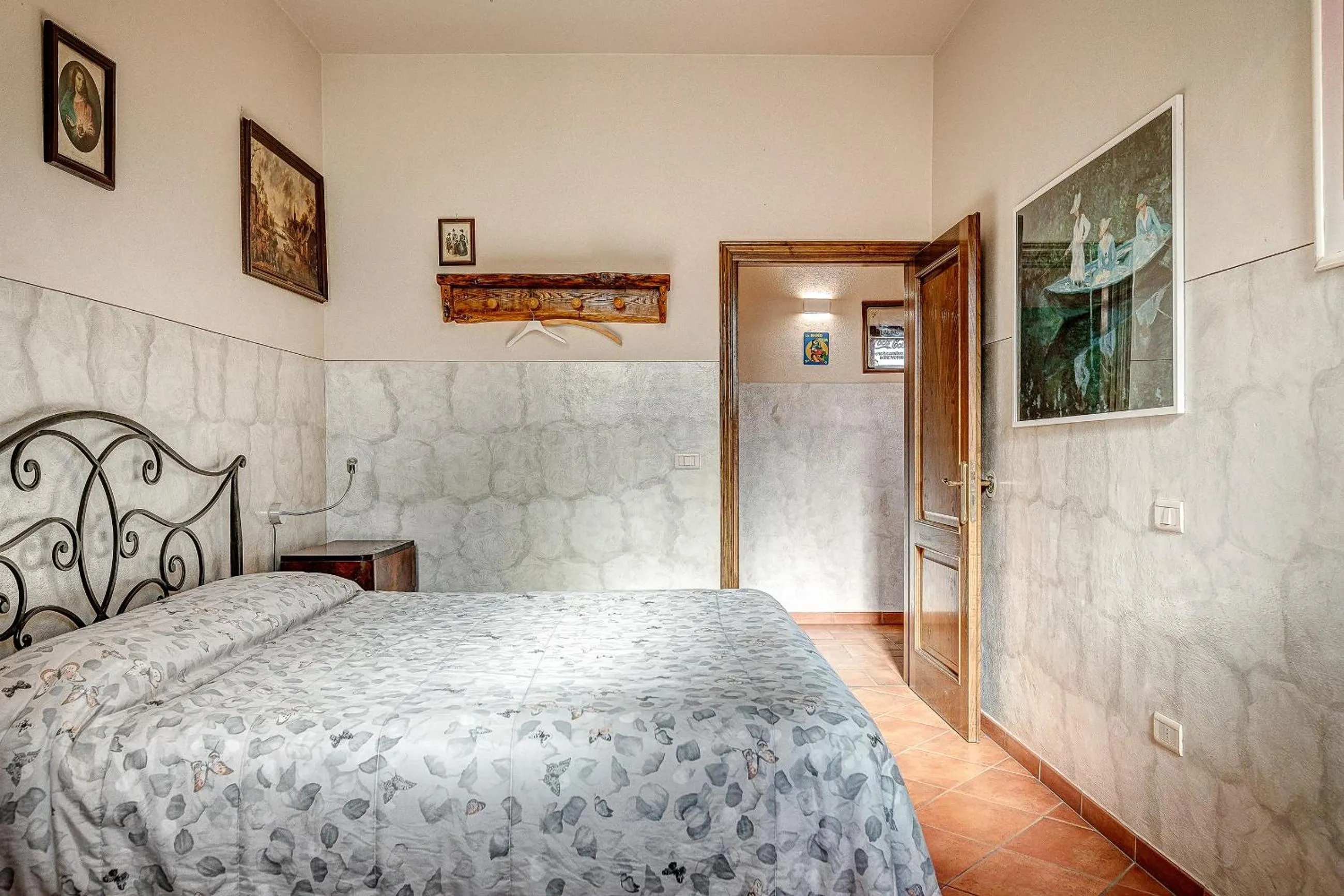 Bedroom, Bed in Villa Verde