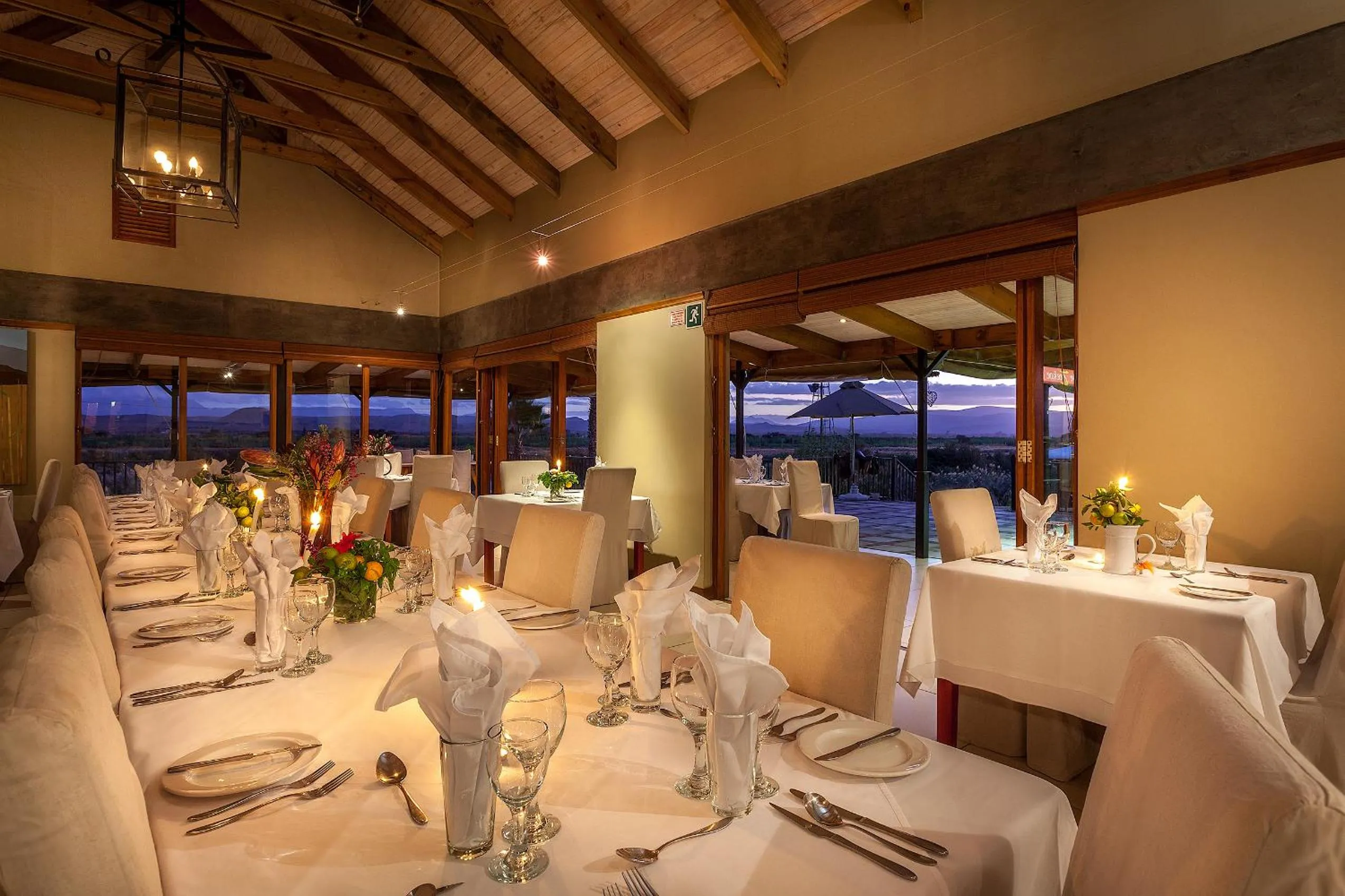 Restaurant/places to eat in De Zeekoe Guest Farm