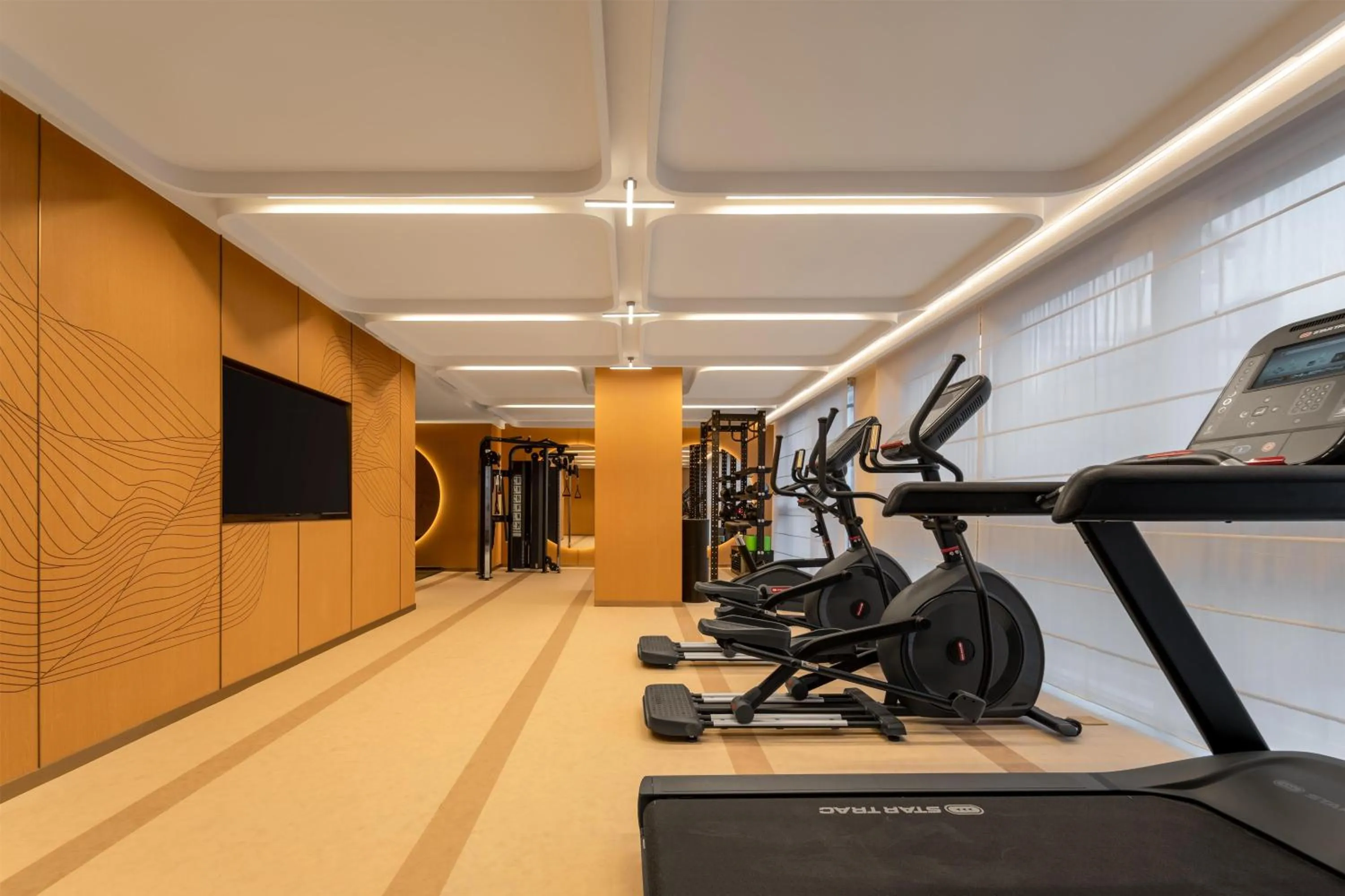 Fitness centre/facilities in Hilton Garden Inn Beijing Fengtai Xinxiang Building