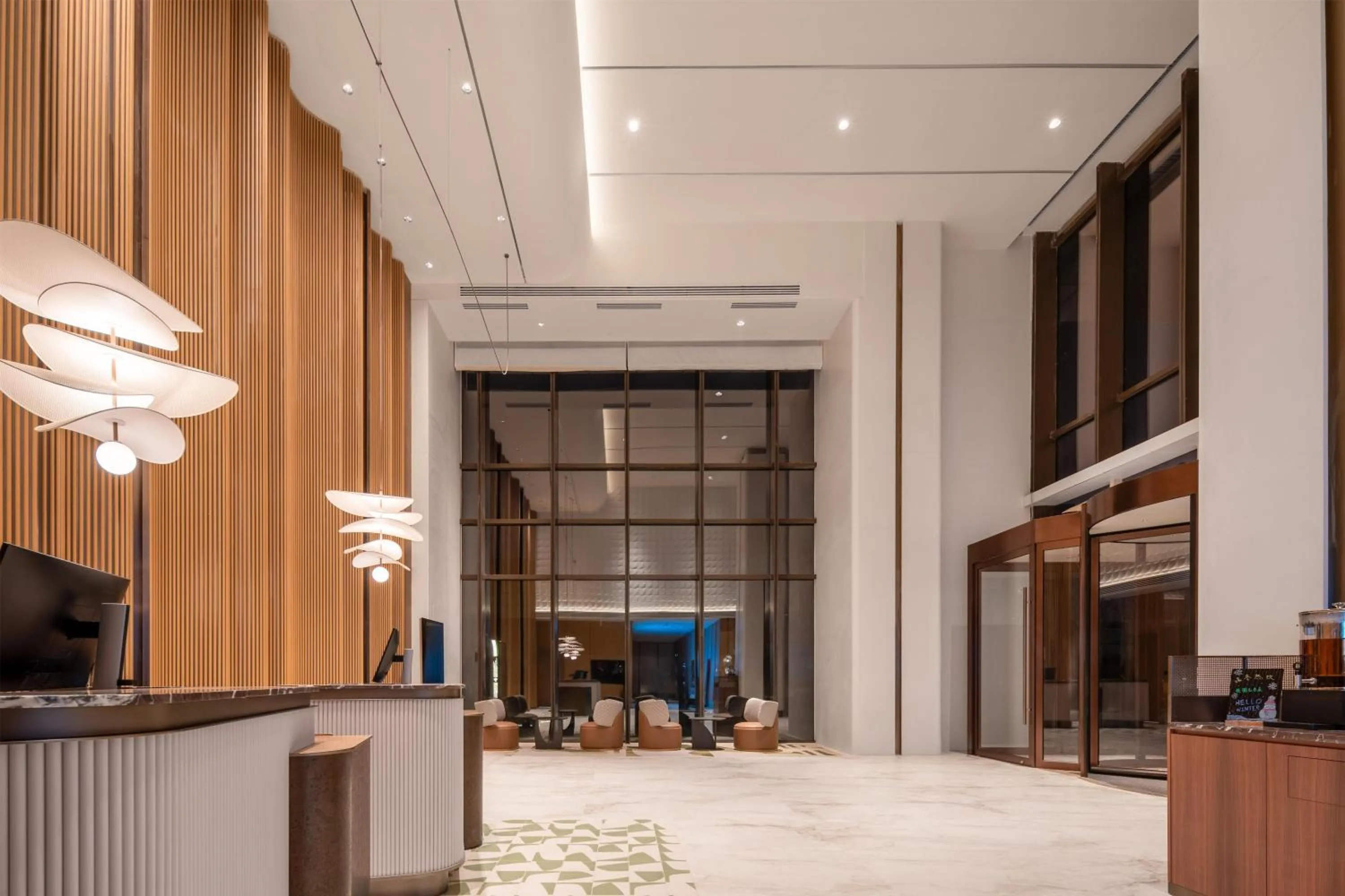Lobby or reception in Hilton Garden Inn Beijing Fengtai Xinxiang Building