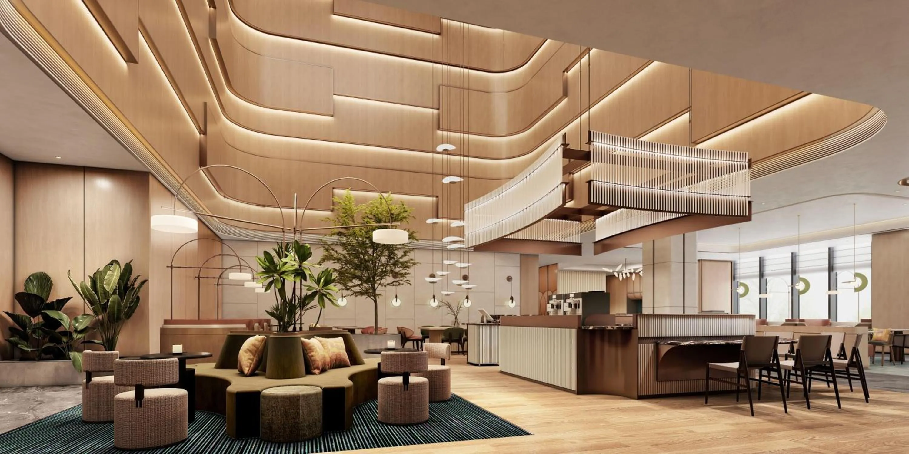 Restaurant/places to eat in Hilton Garden Inn Beijing Fengtai Xinxiang Building